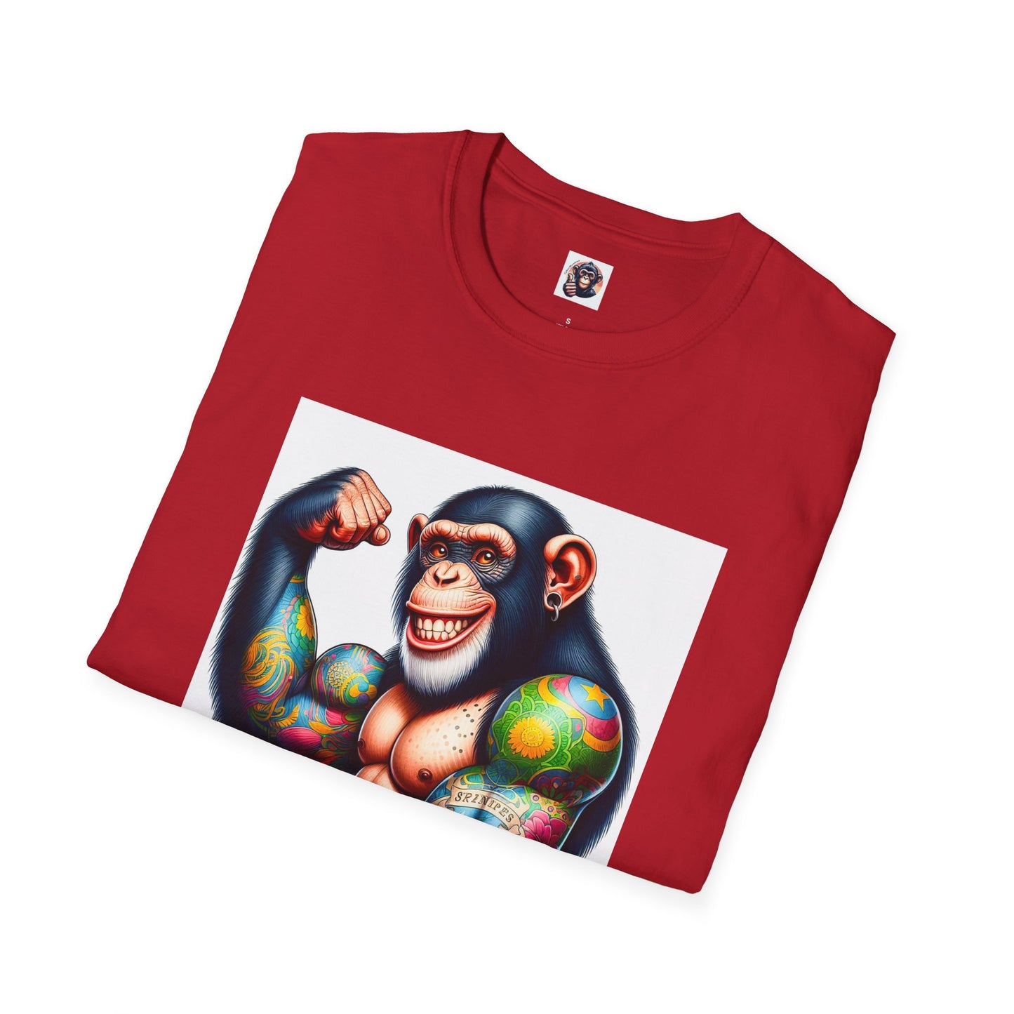 Chimp T-Shirt Printify   