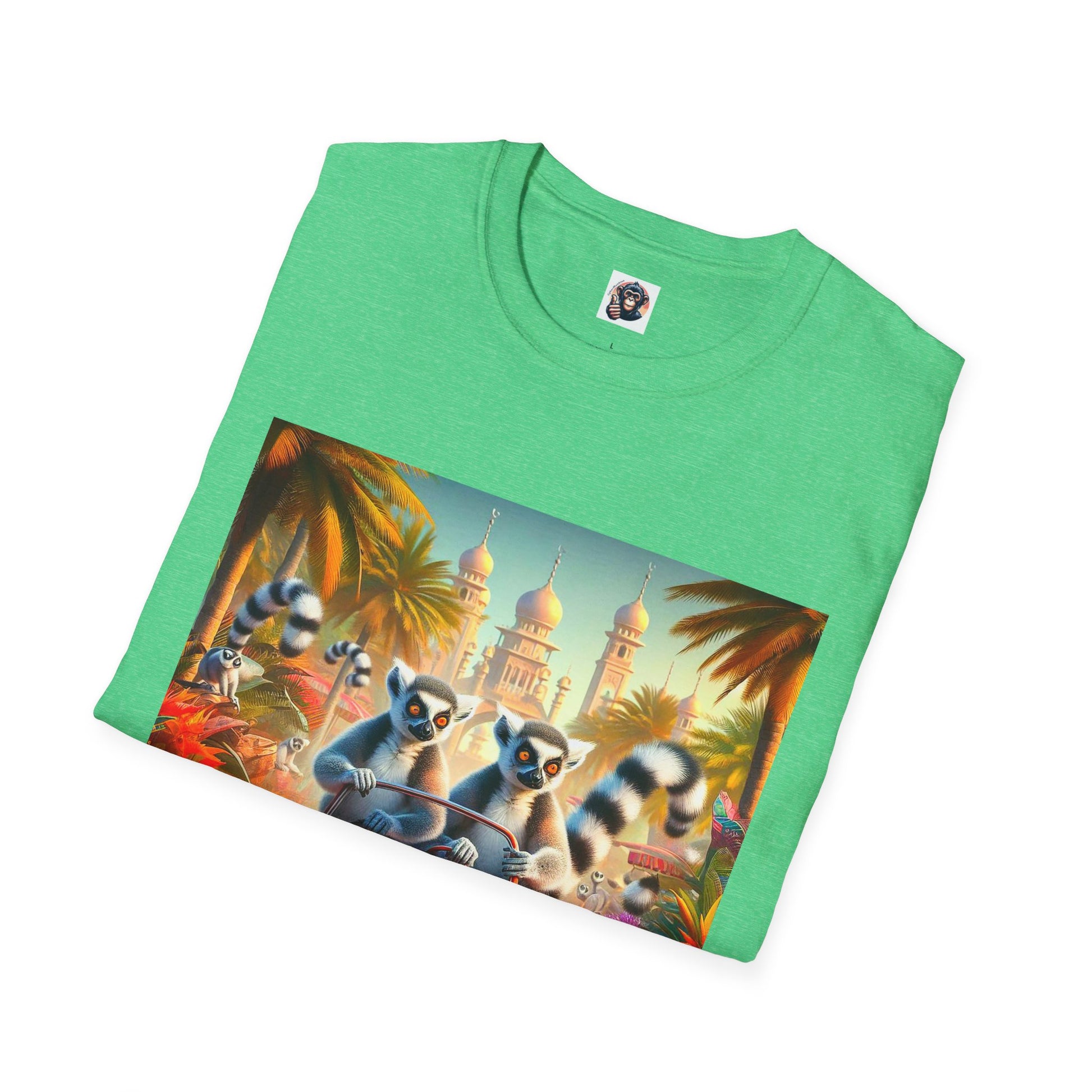 Wacky Lemurs T-Shirt Printify   