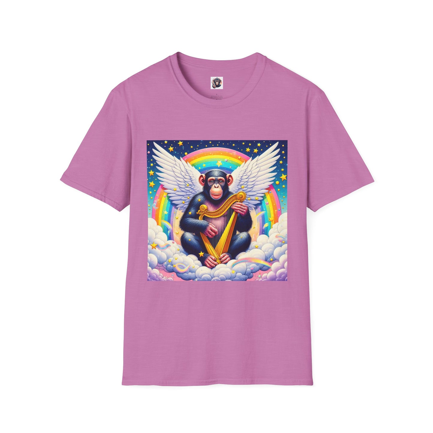 Bonobo T-Shirt Printify S Heather Radiant Orchid 