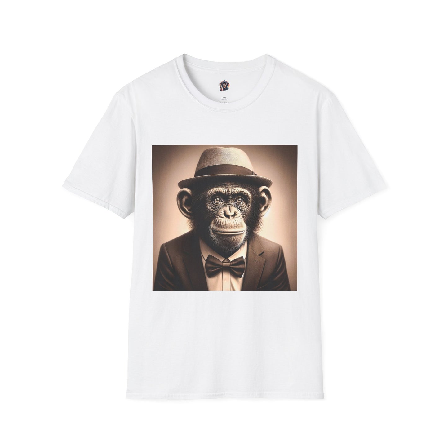 Bonobo T-Shirt Printify S White 