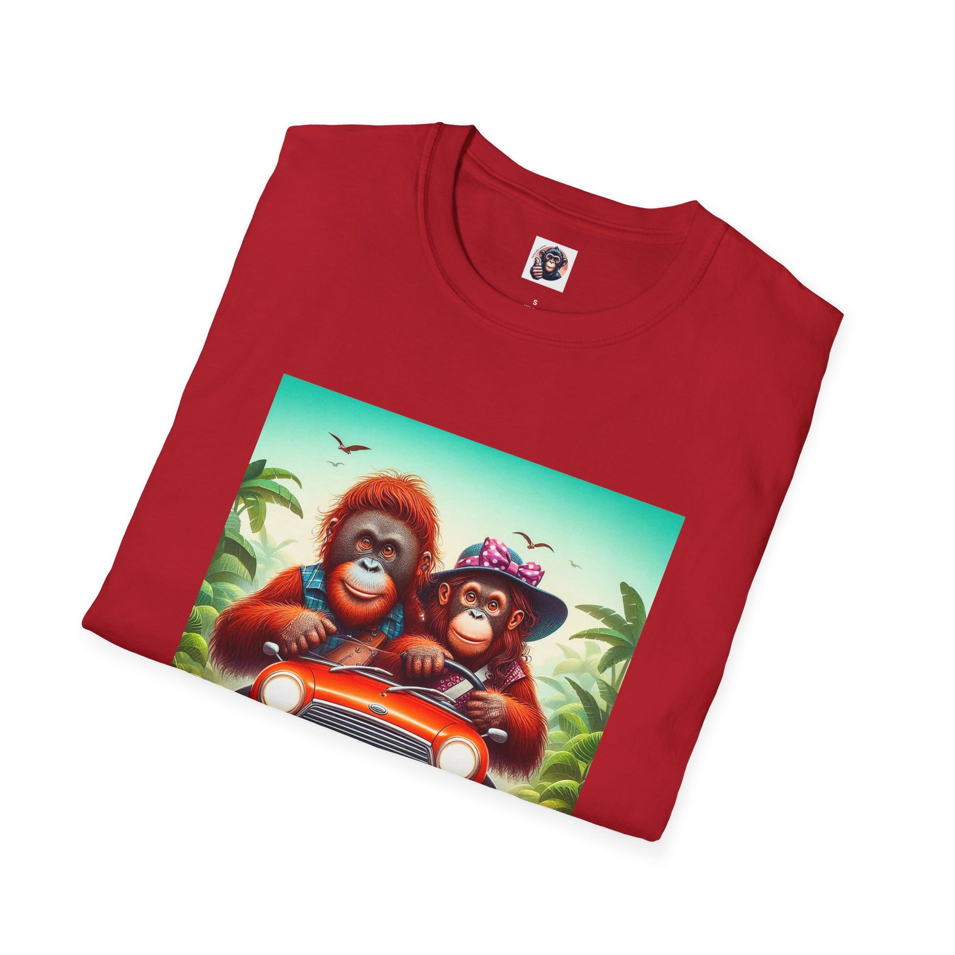 Wacky Orangutans T-Shirt Printify   