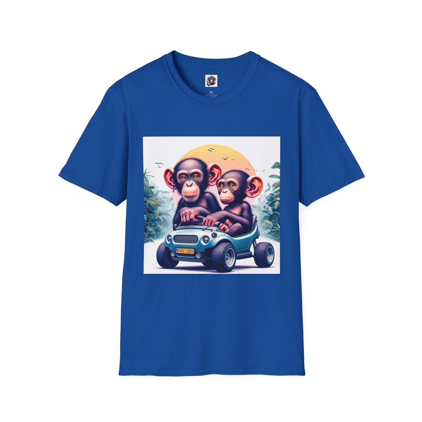 Wacky Bonobo T-Shirt Printify XS Royal 