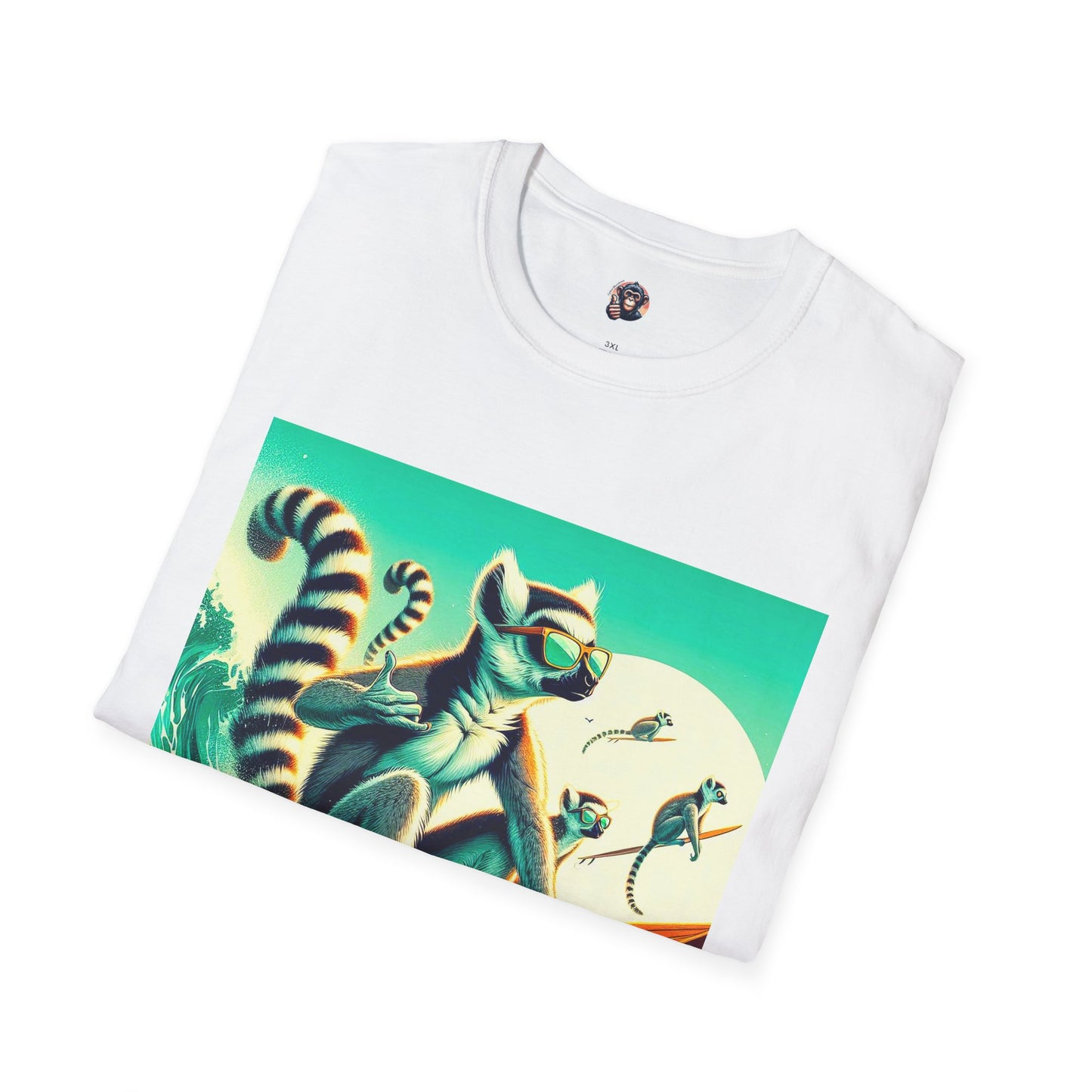 Lemurs T-Shirt Printify   