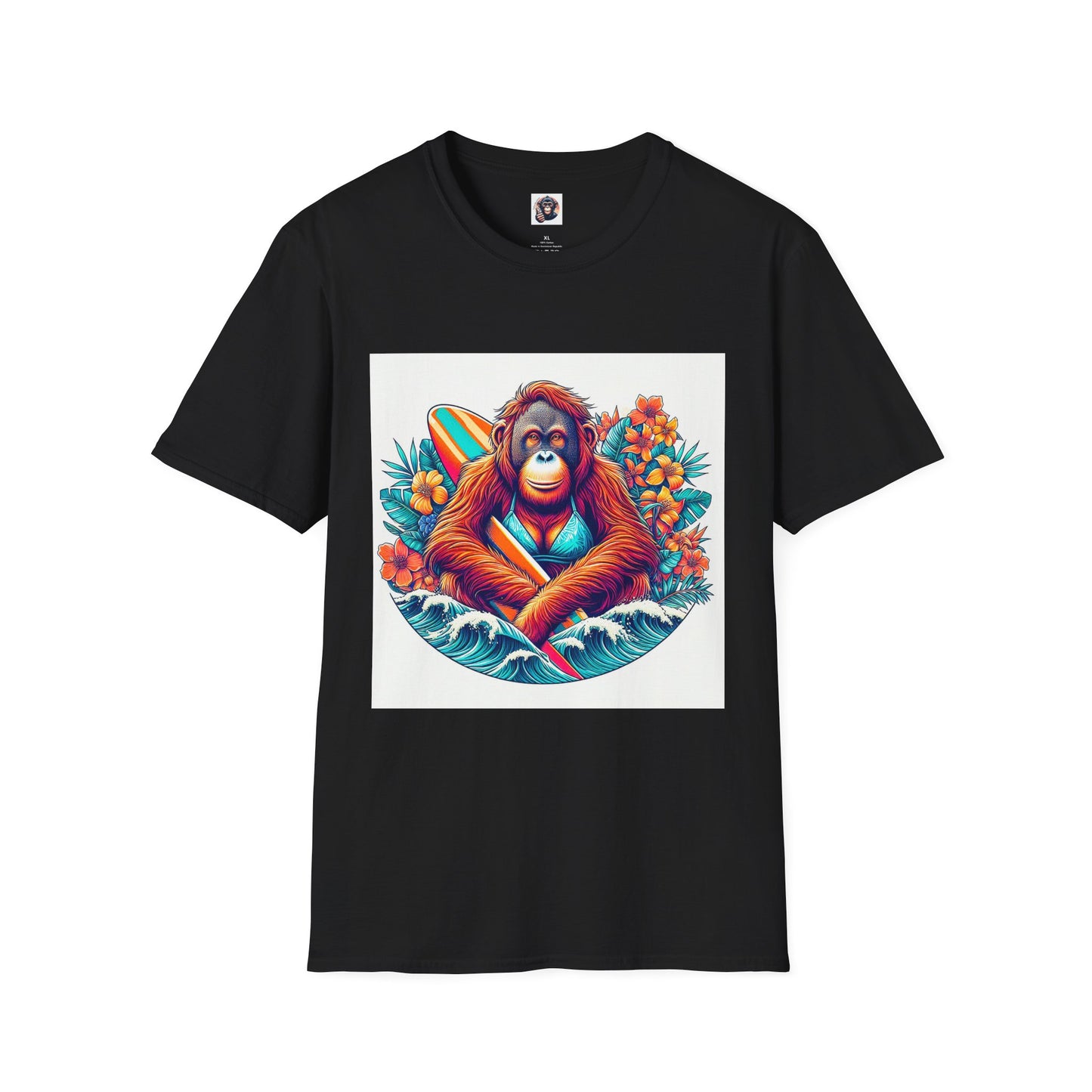 Orangutans T-Shirt Printify S Black 