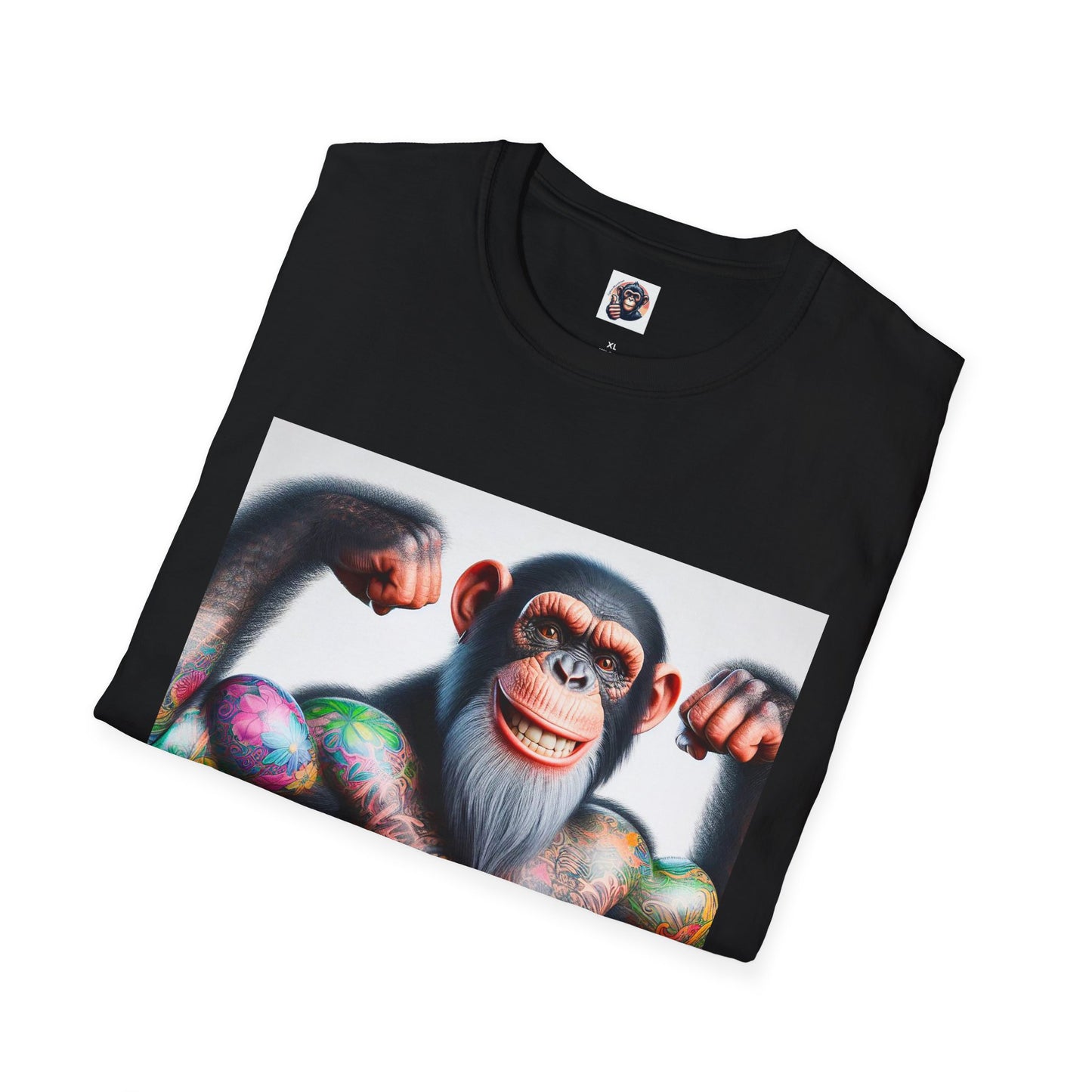 Chimp T-Shirt Printify   