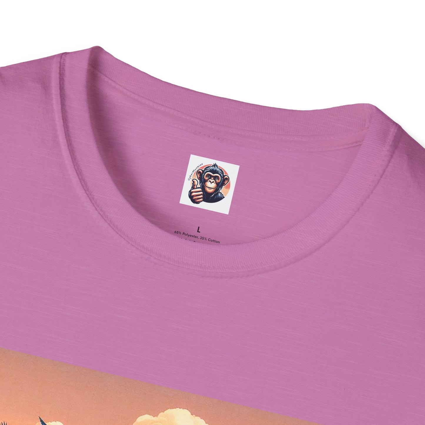 Baboon surfer dude