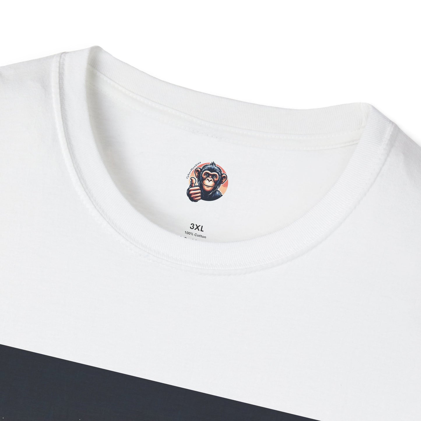 Chimp T-Shirt Printify   