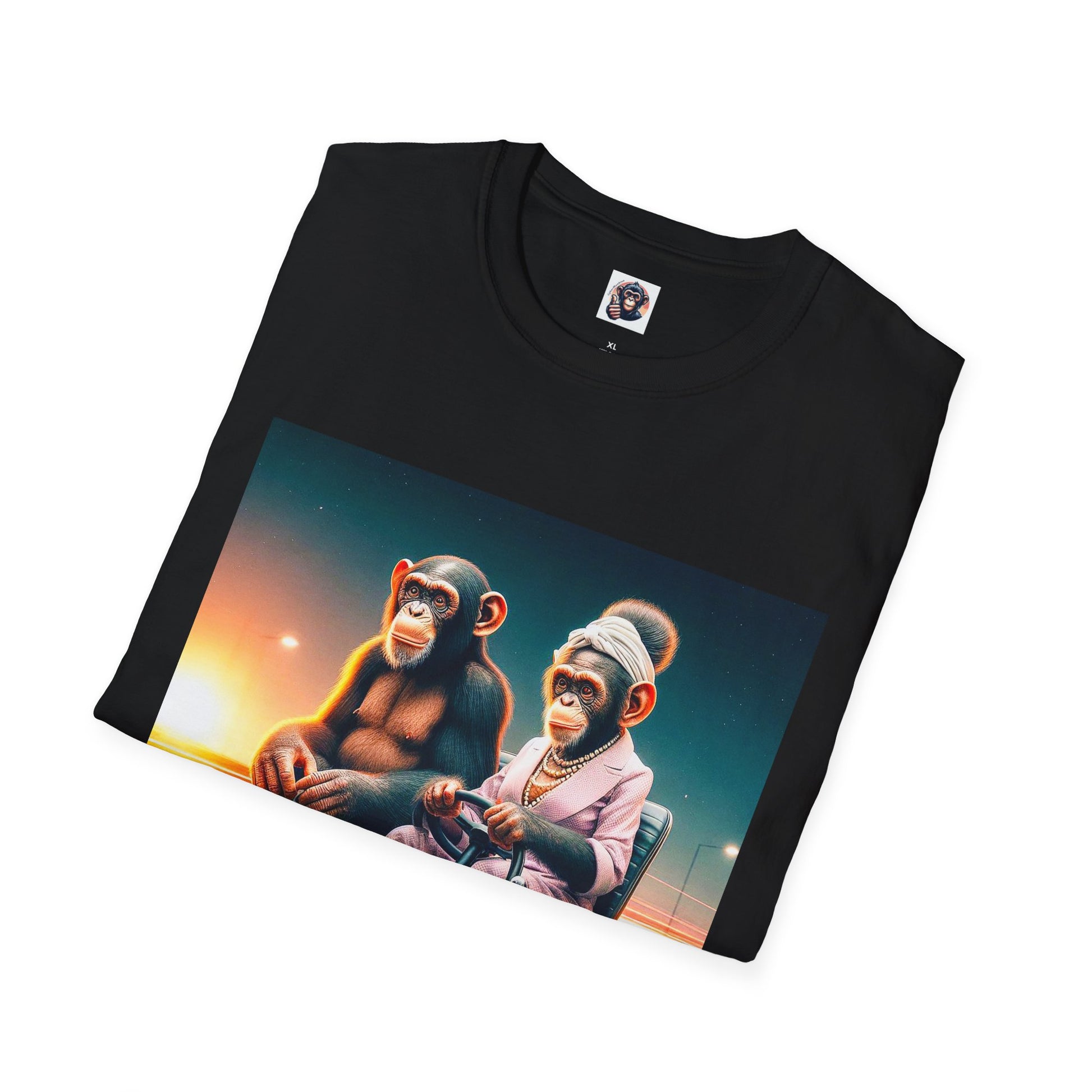 Wacky Bonobo T-Shirt Printify   