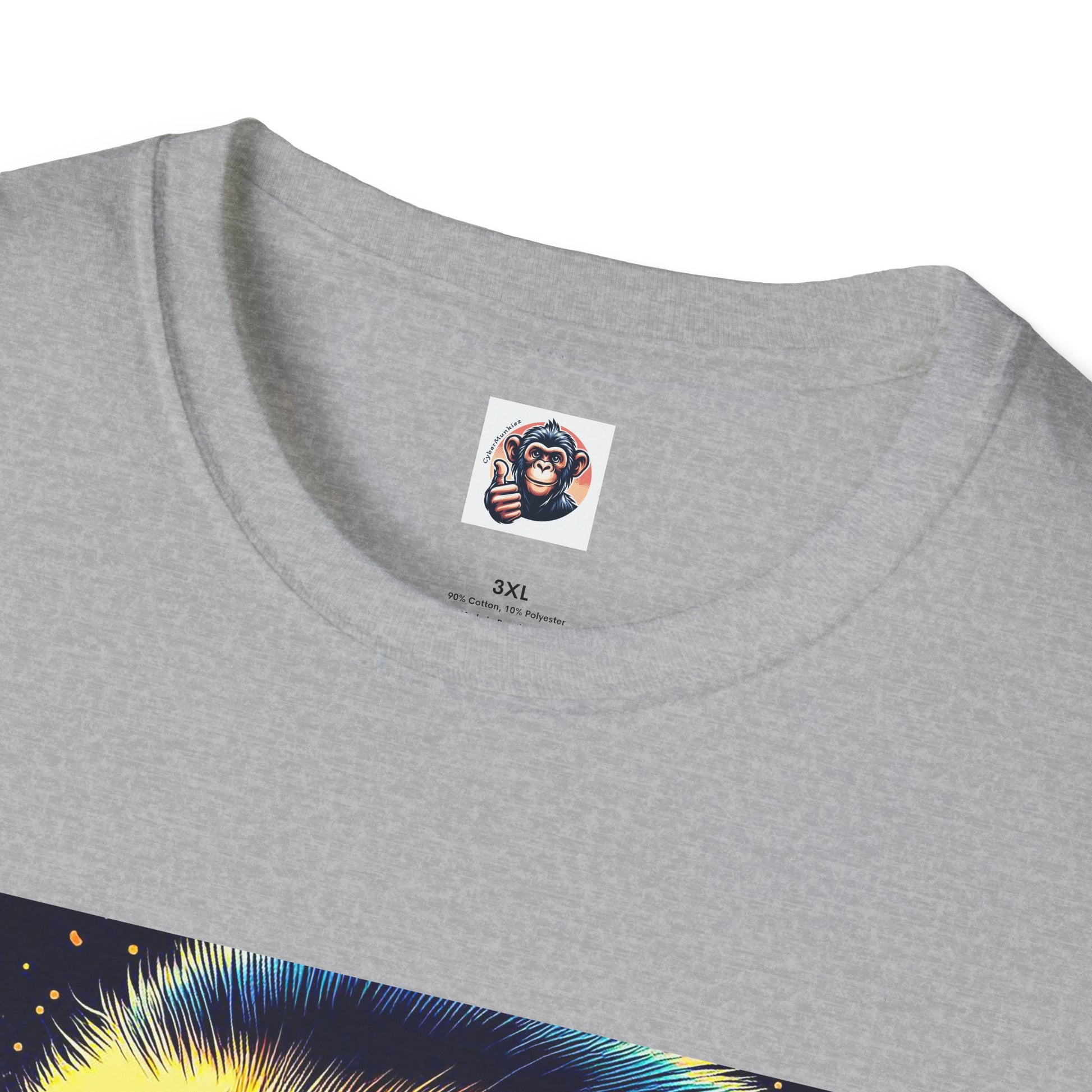 Capuchin Monkey colorful beauty shirt T-Shirt Printify