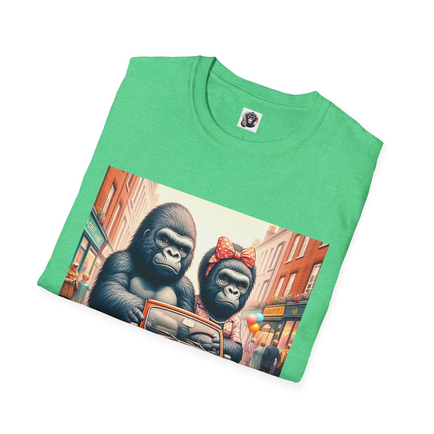 Wacky Gorilla T-Shirt Printify   