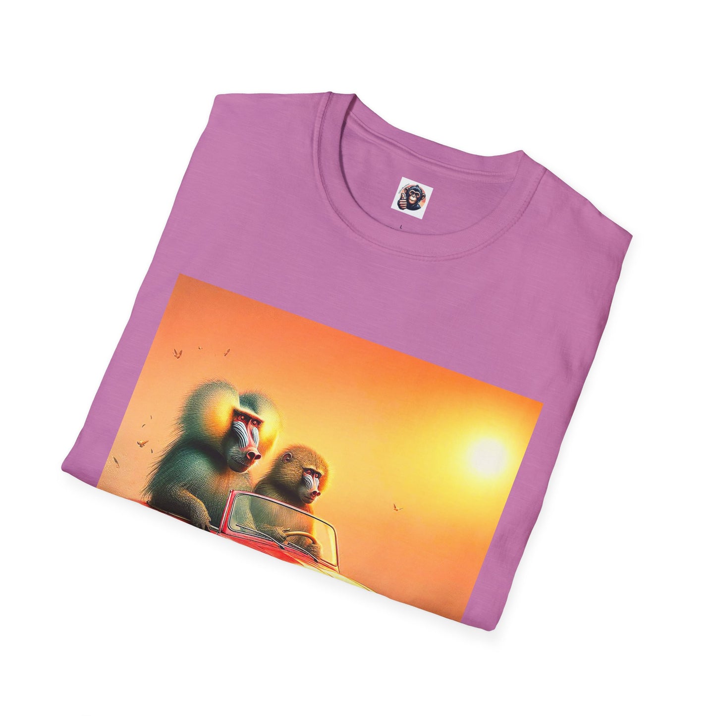 Wacky Baboon T-Shirt Printify   