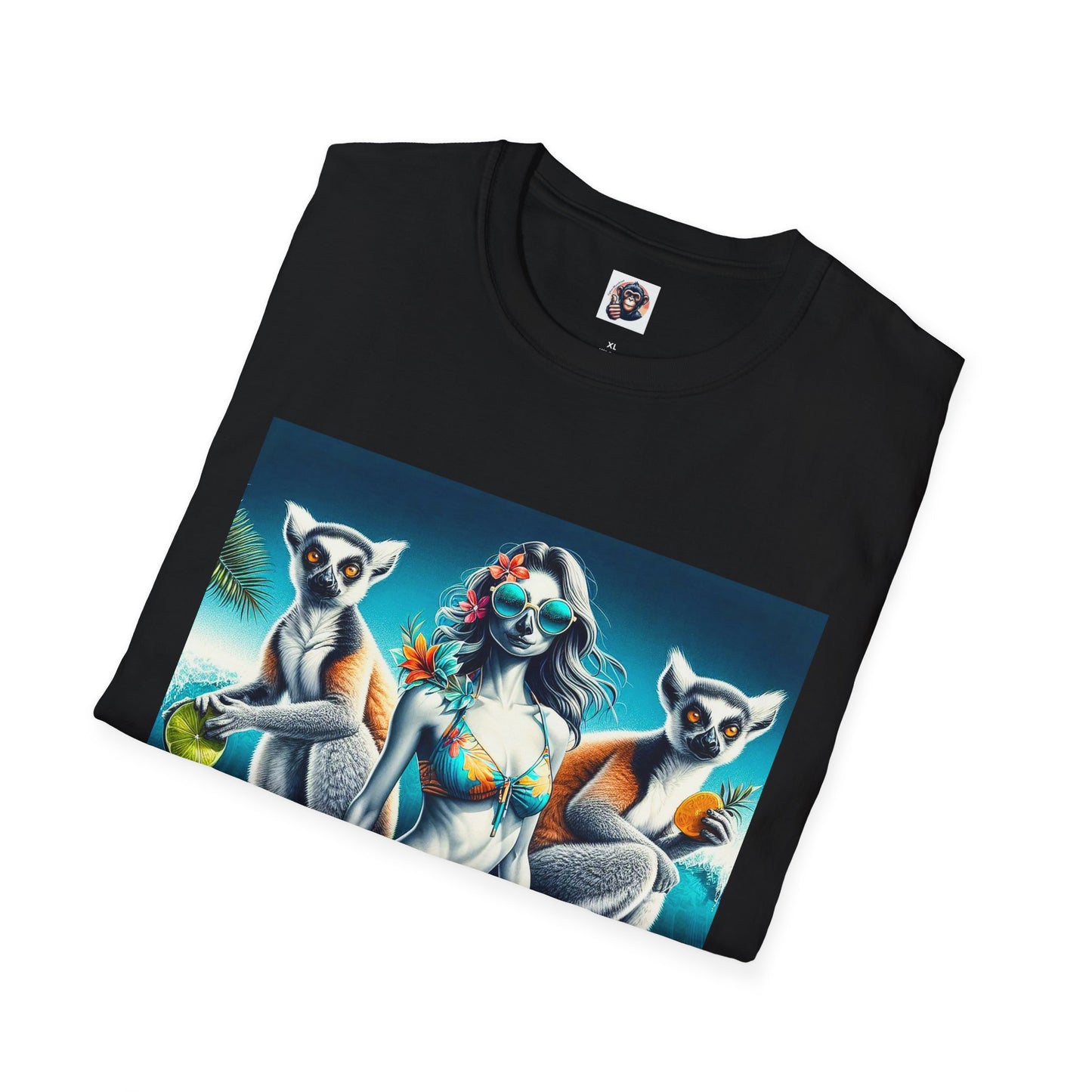 Lemurs T-Shirt Printify   