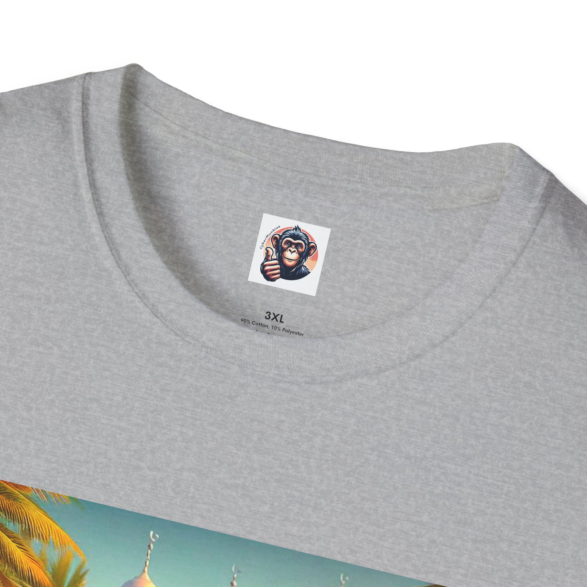 Wacky Lemurs red car T-Shirt Printify