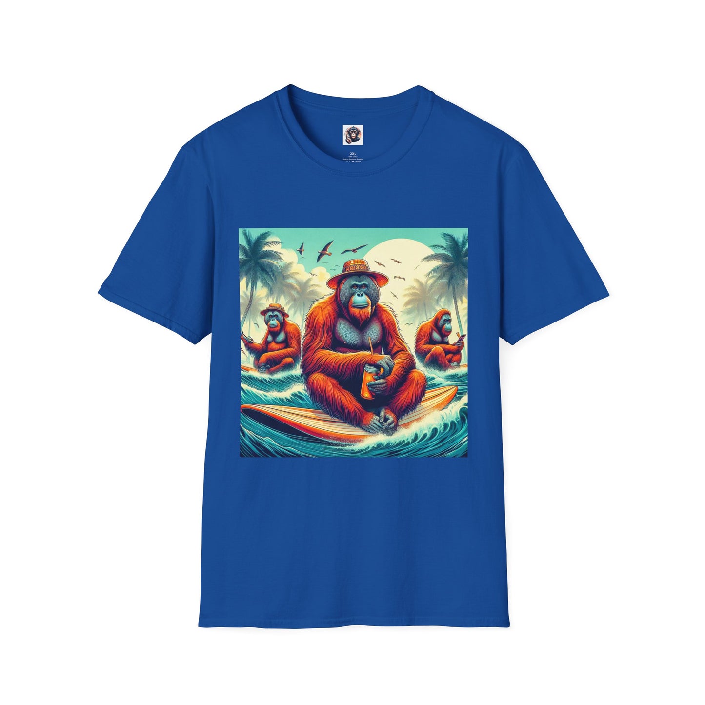 Orangutans T-Shirt Printify XS Royal 