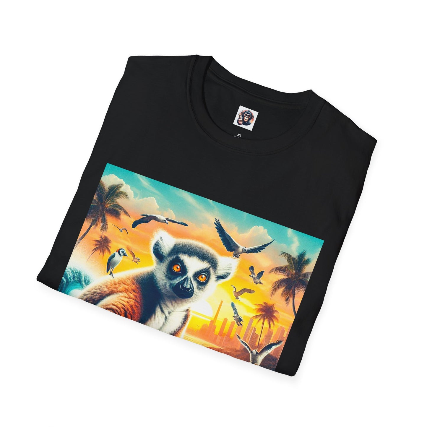 Lemurs T-Shirt Printify   