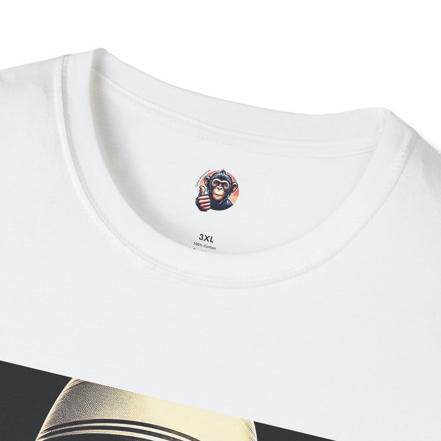 Chimp T-Shirt Printify   