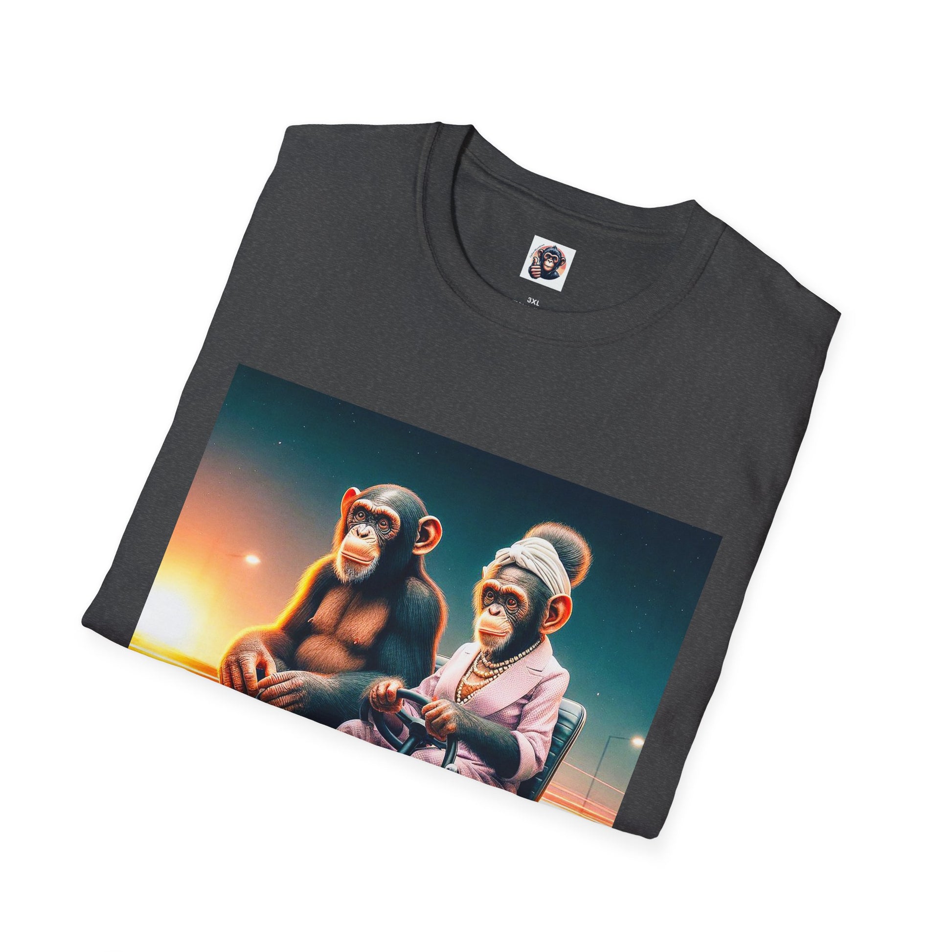 Wacky Bonobo couple T-Shirt Printify