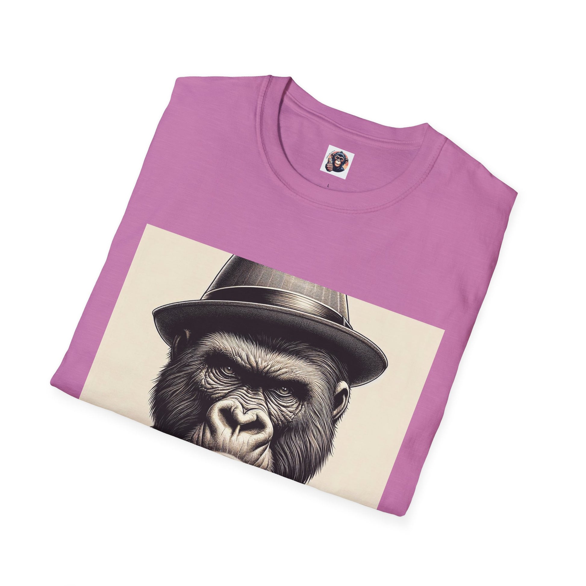 Gorilla T-Shirt Printify   