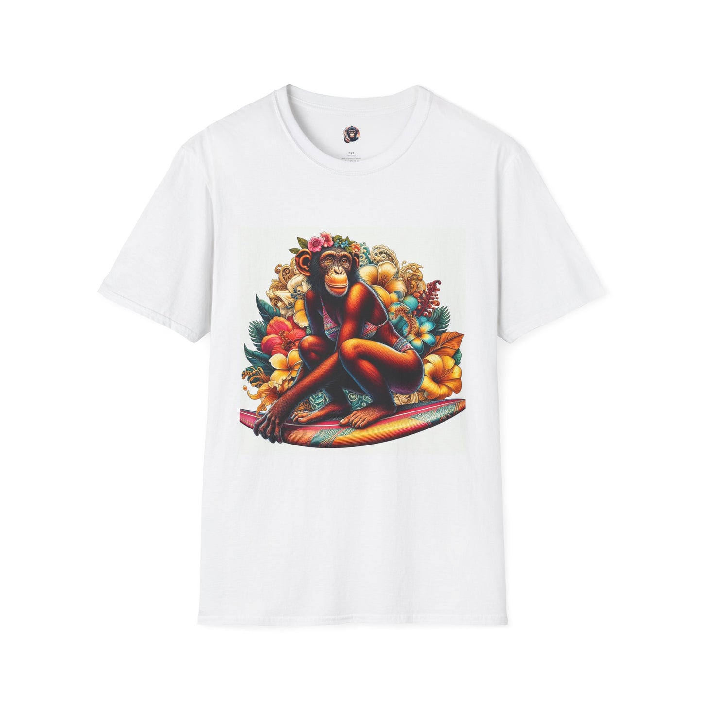 Bonobo T-Shirt Printify S White 