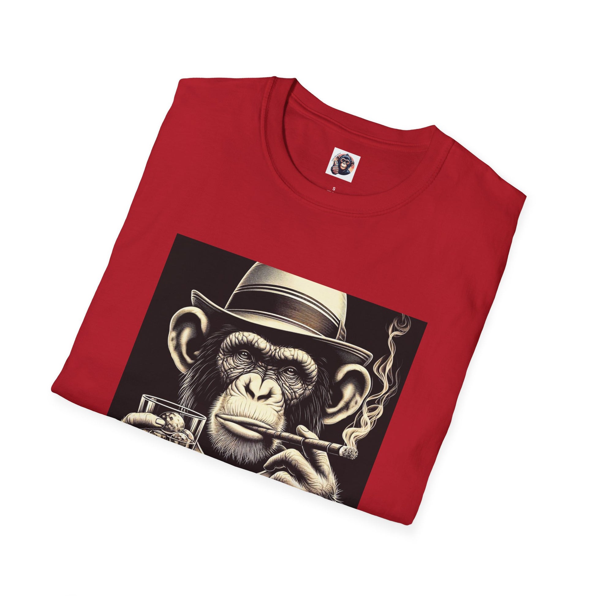 Chimp T-Shirt Printify   