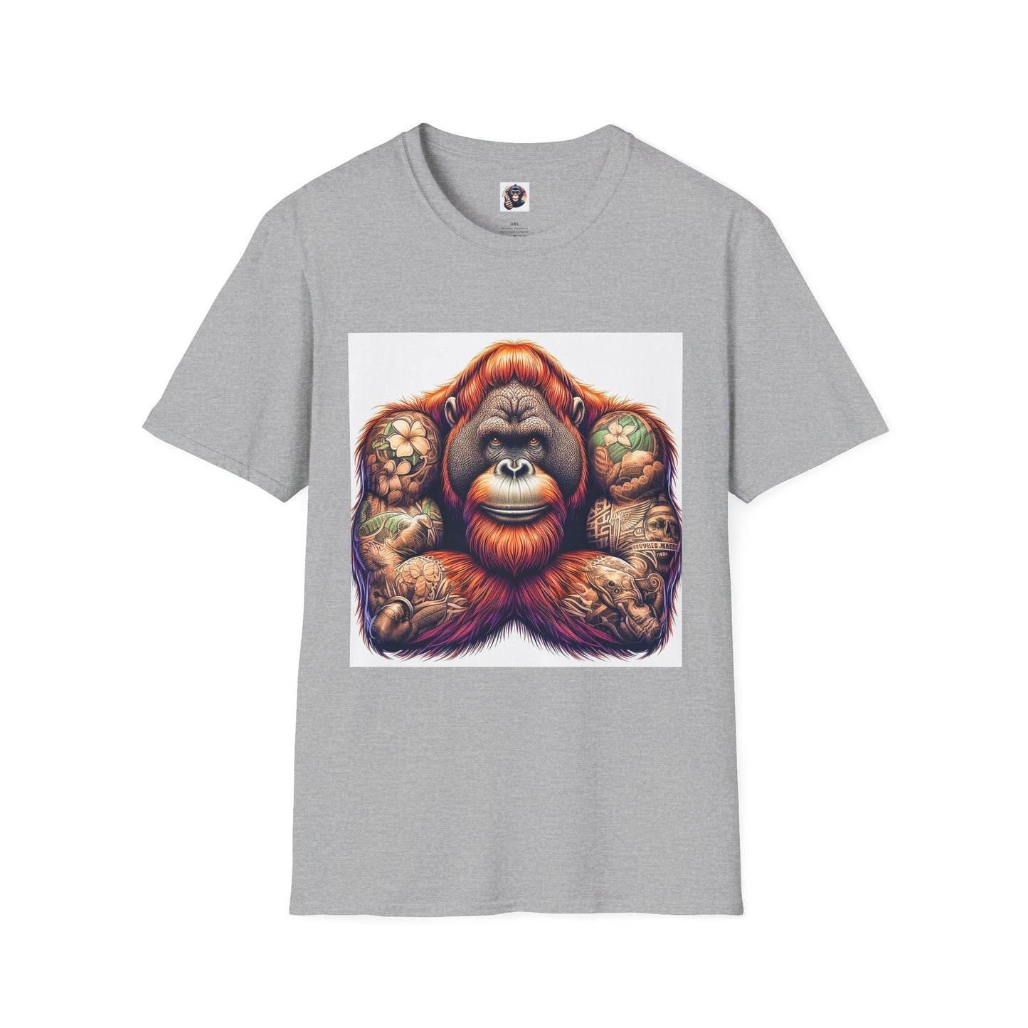 Orangutans T-Shirt Printify XS Sport Grey 