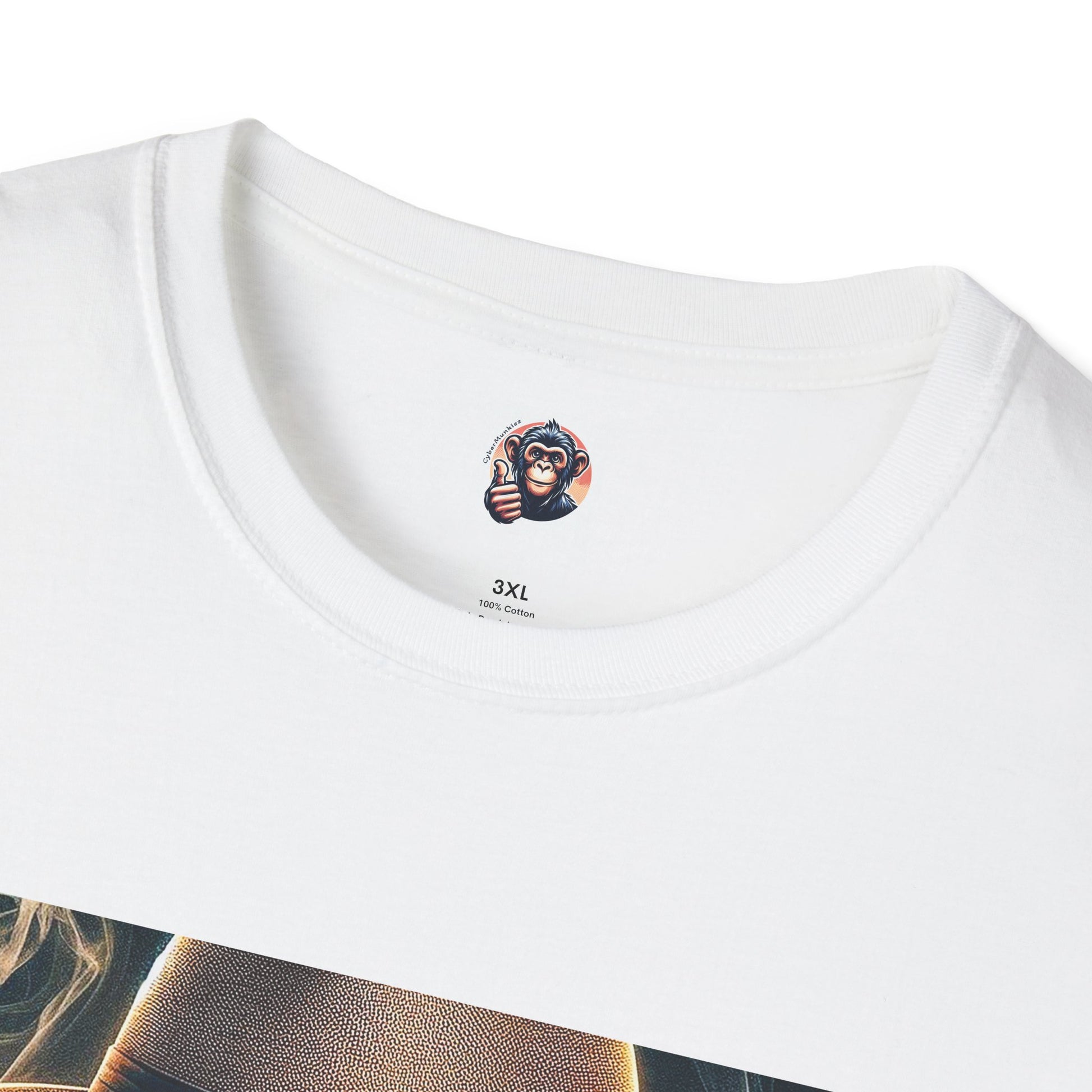 Chimp T-Shirt Printify   