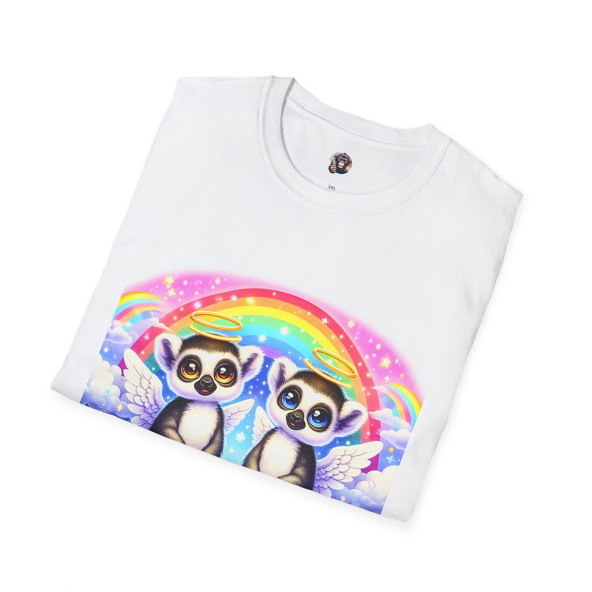 Lemurs rainbow T-Shirt Printify