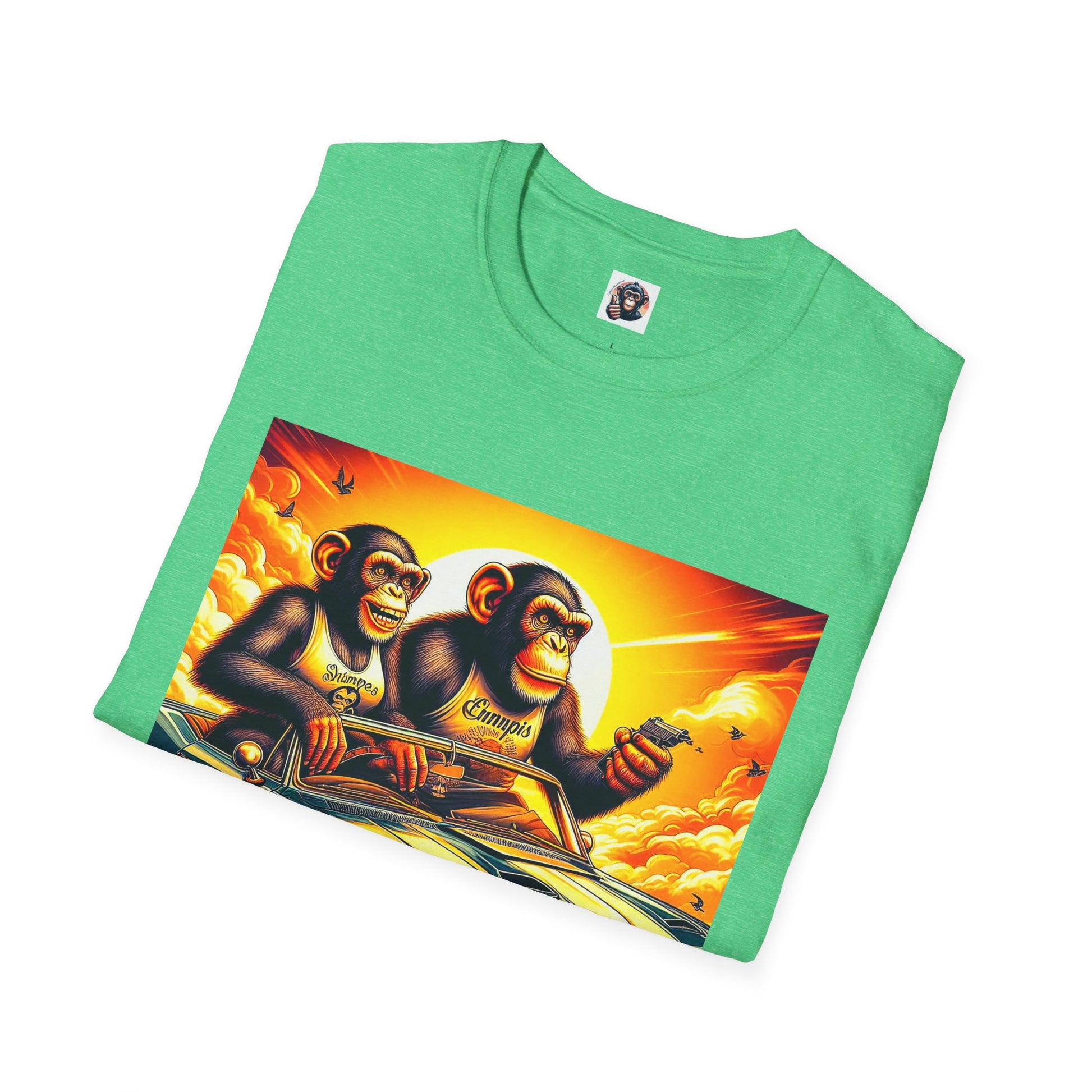 Wacky Chimp T-Shirt Printify   