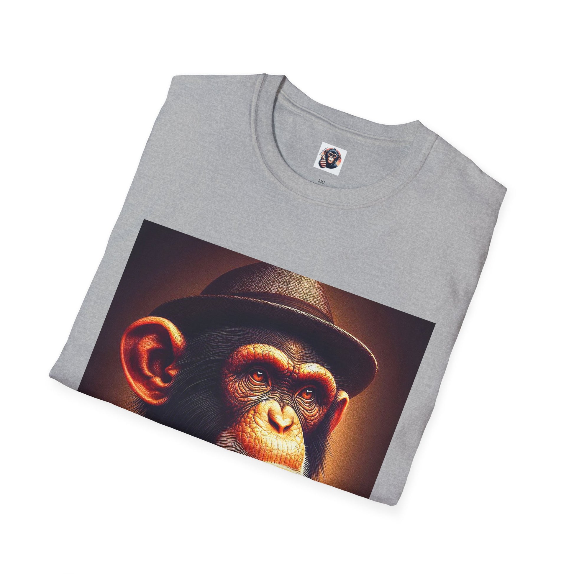 Chimp T-Shirt Printify   