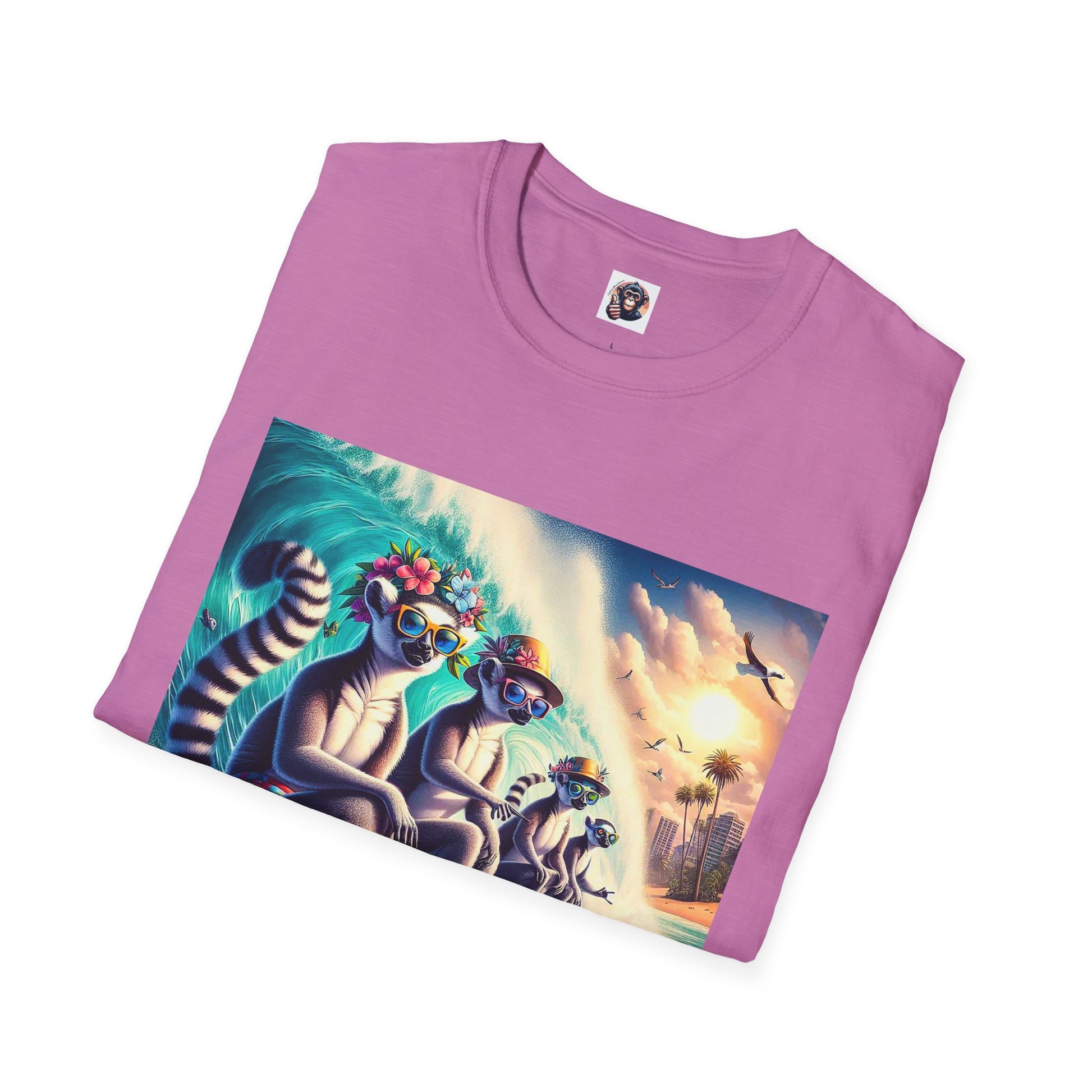 Lemurs T-Shirt Printify   