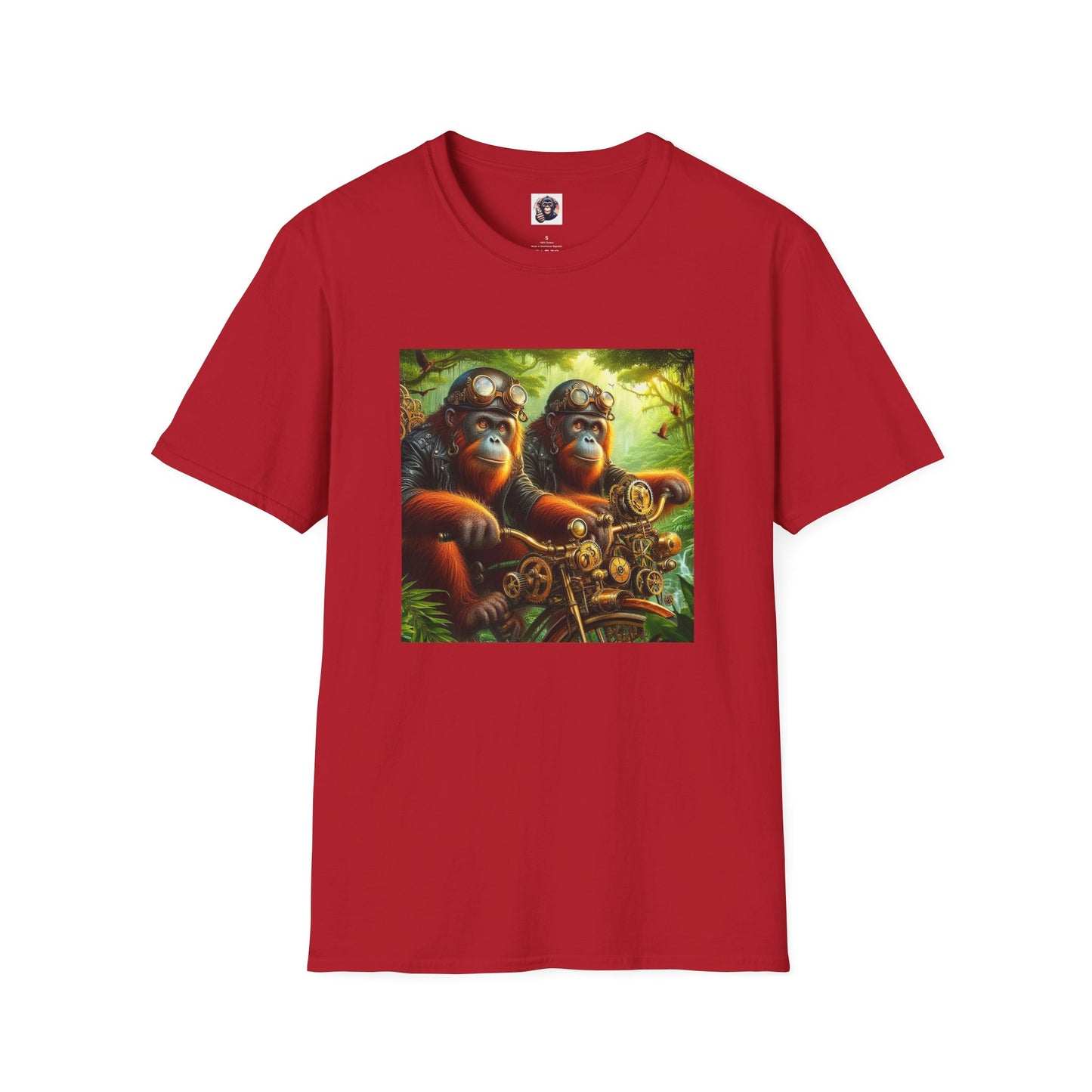 Orangutans T-Shirt Printify S Cherry Red 