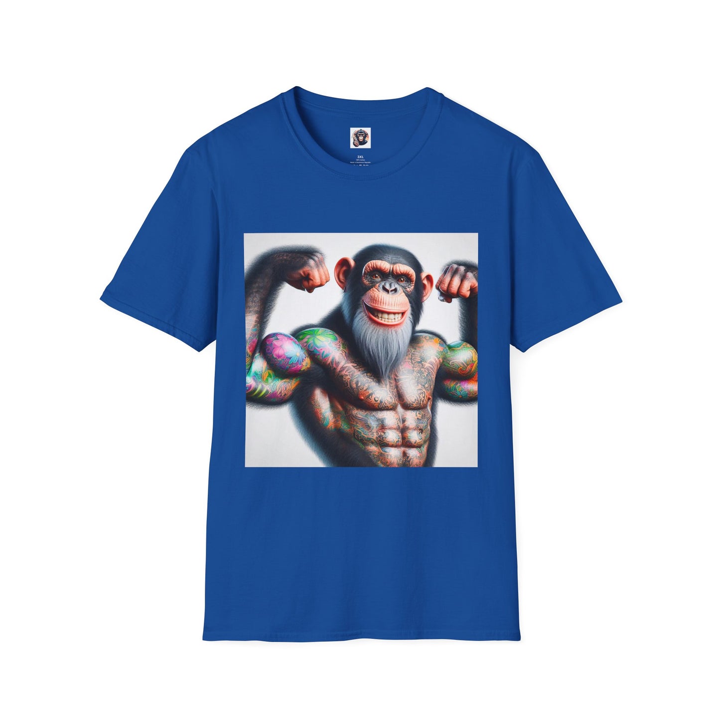 Chimp T-Shirt Printify XS Royal 