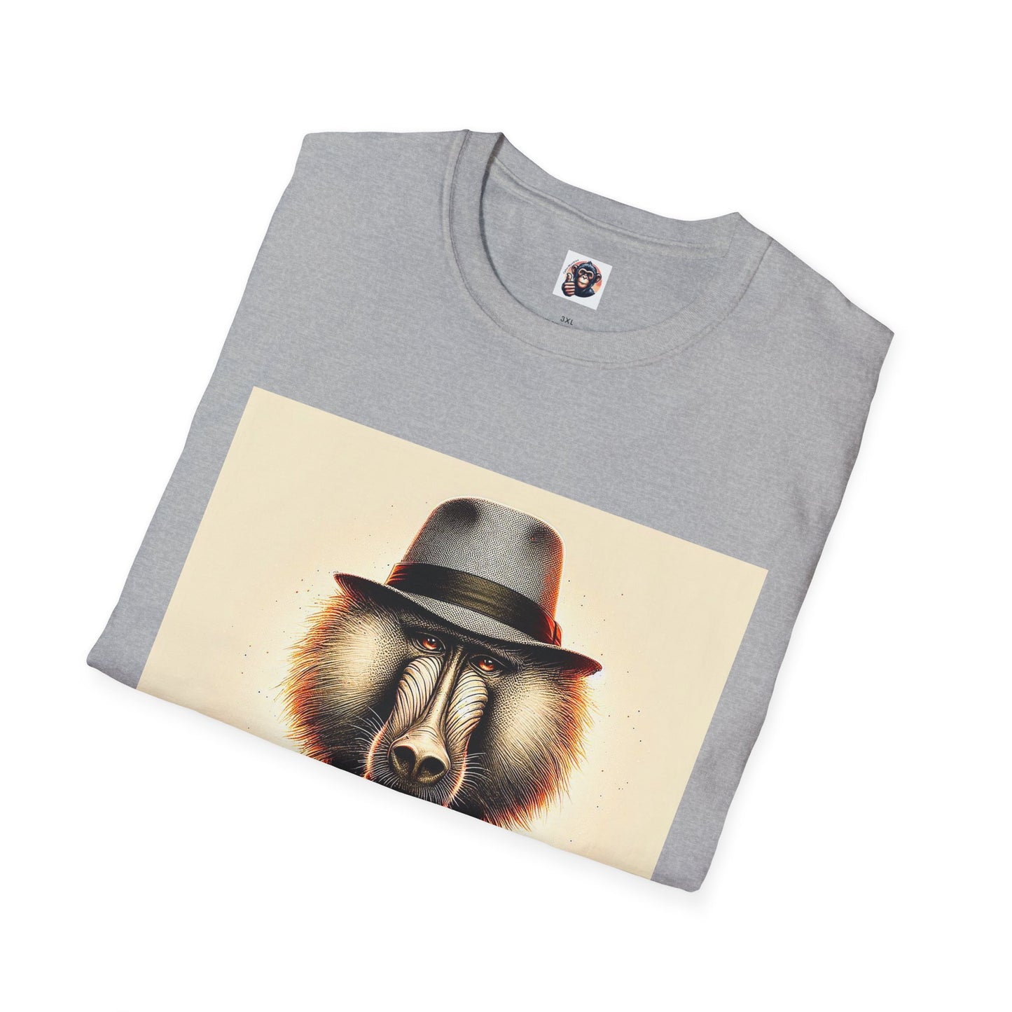 Baboon T-Shirt Printify   