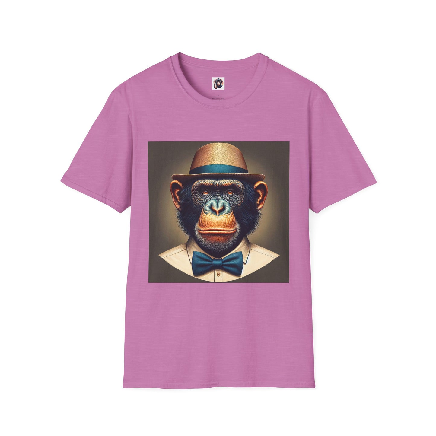 Bonobo T-Shirt Printify S Heather Radiant Orchid 