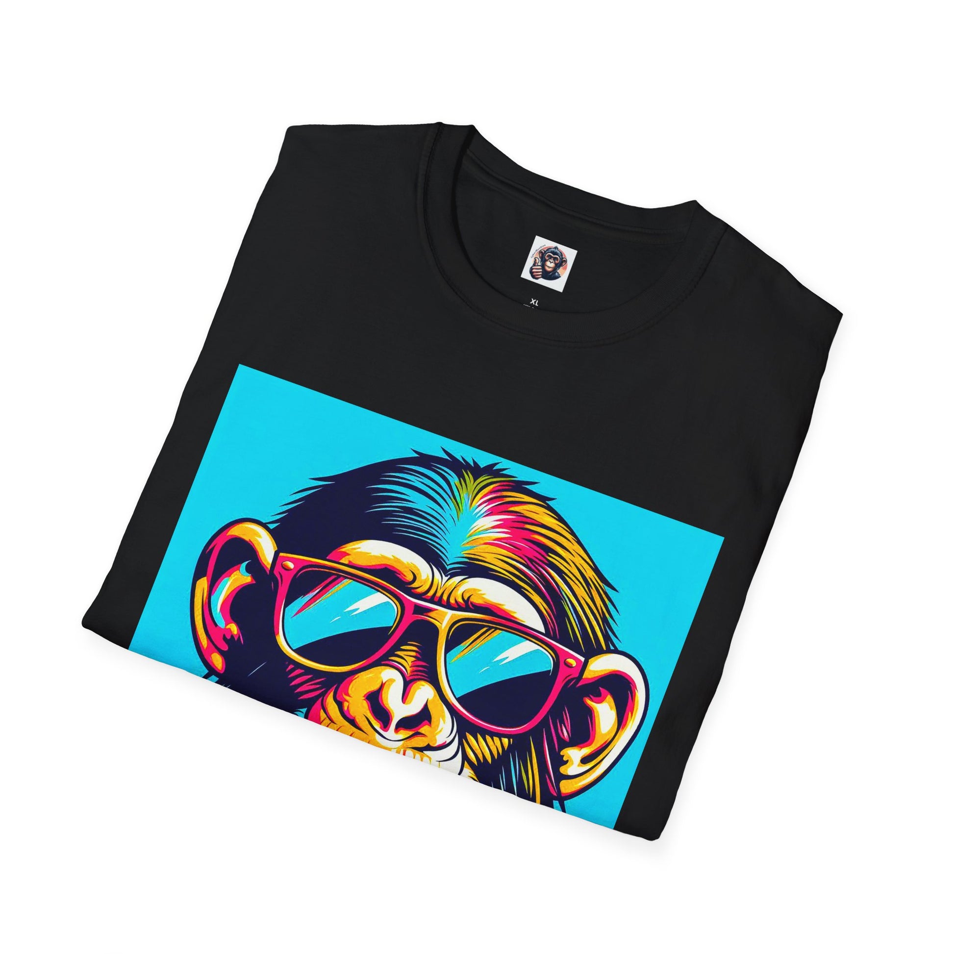 Chimp T-Shirt Printify   