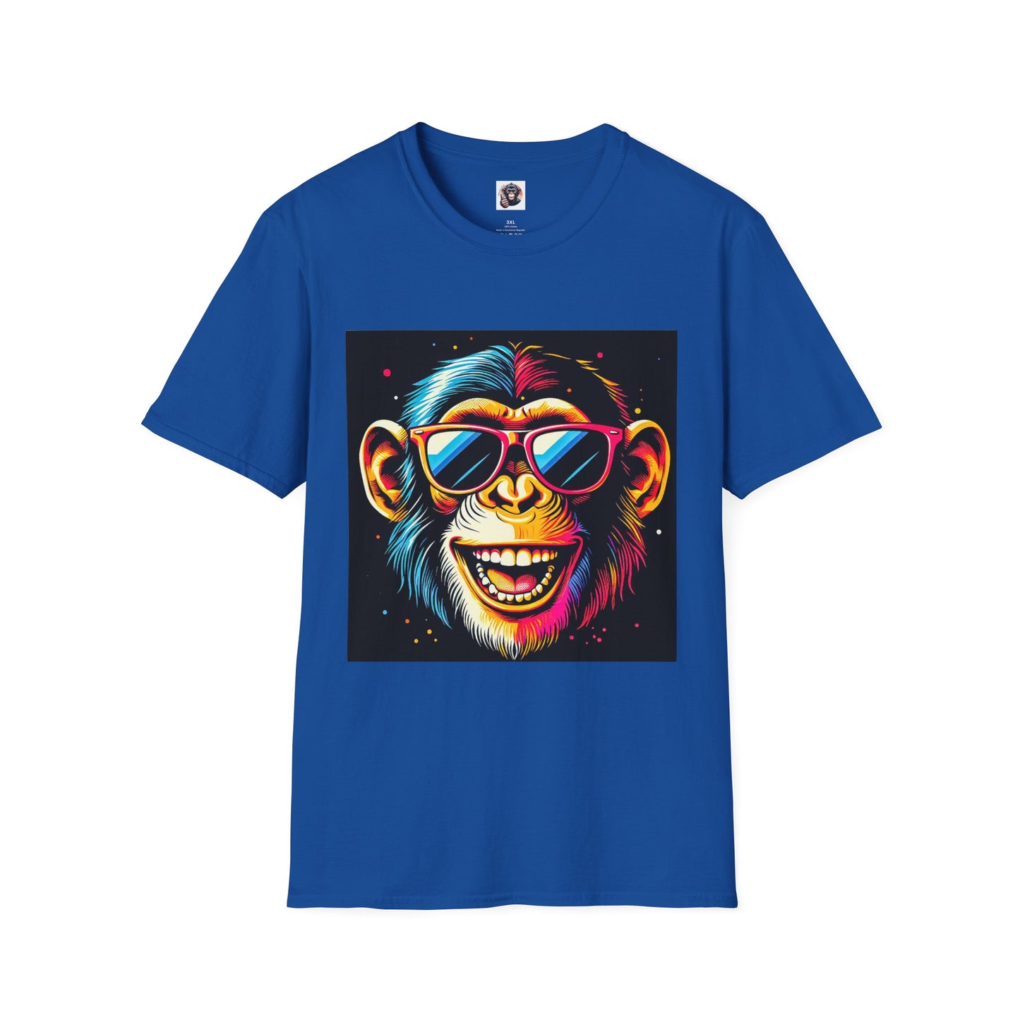 Chimp T-Shirt Printify XS Royal 