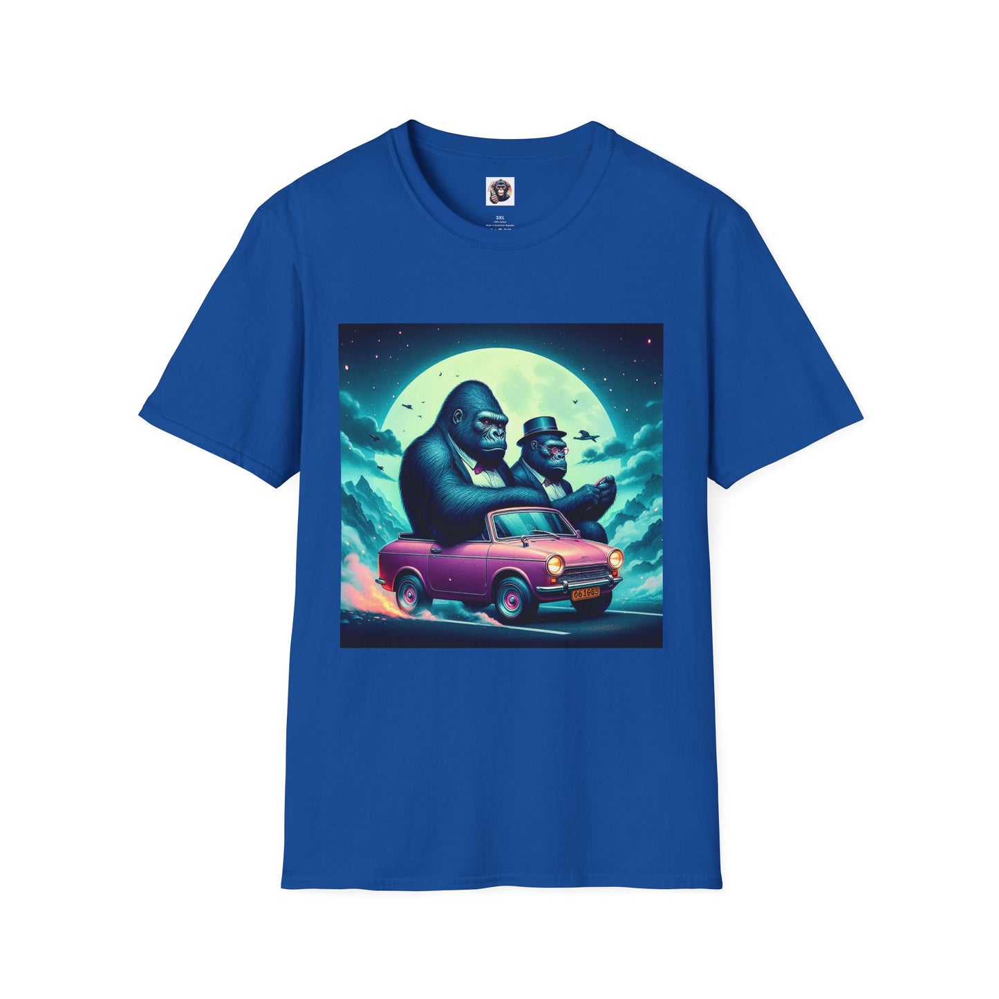 Wacky Gorilla T-Shirt Printify XS Royal 