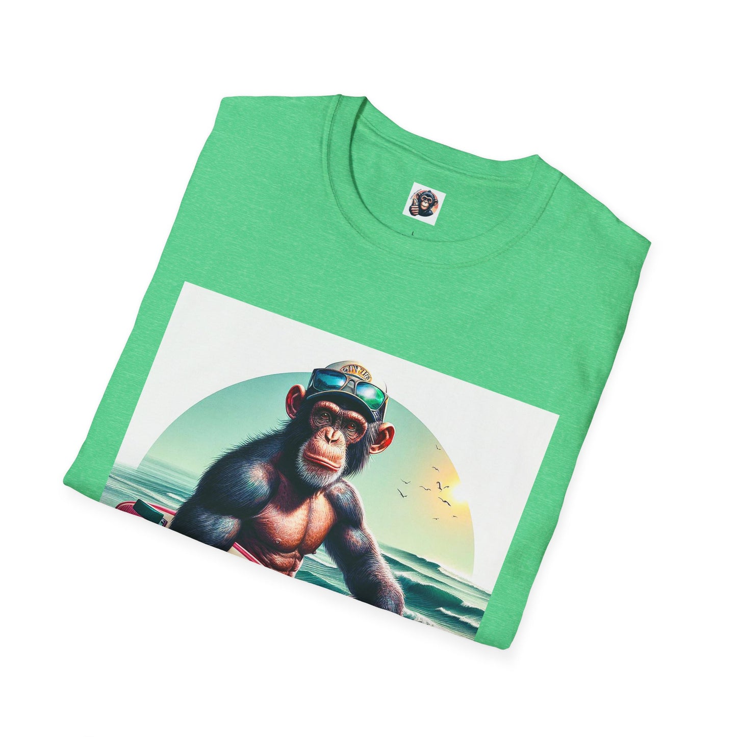 Chimp T-Shirt Printify   