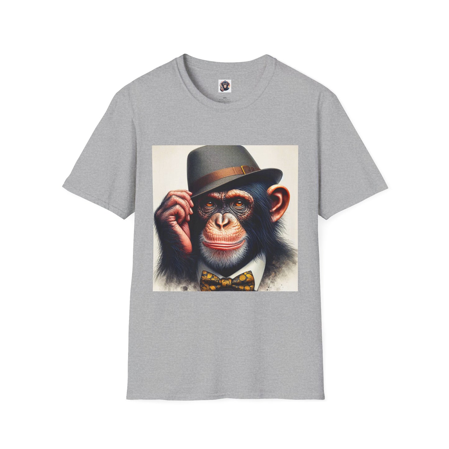 Chimp T-Shirt Printify XS Sport Grey 