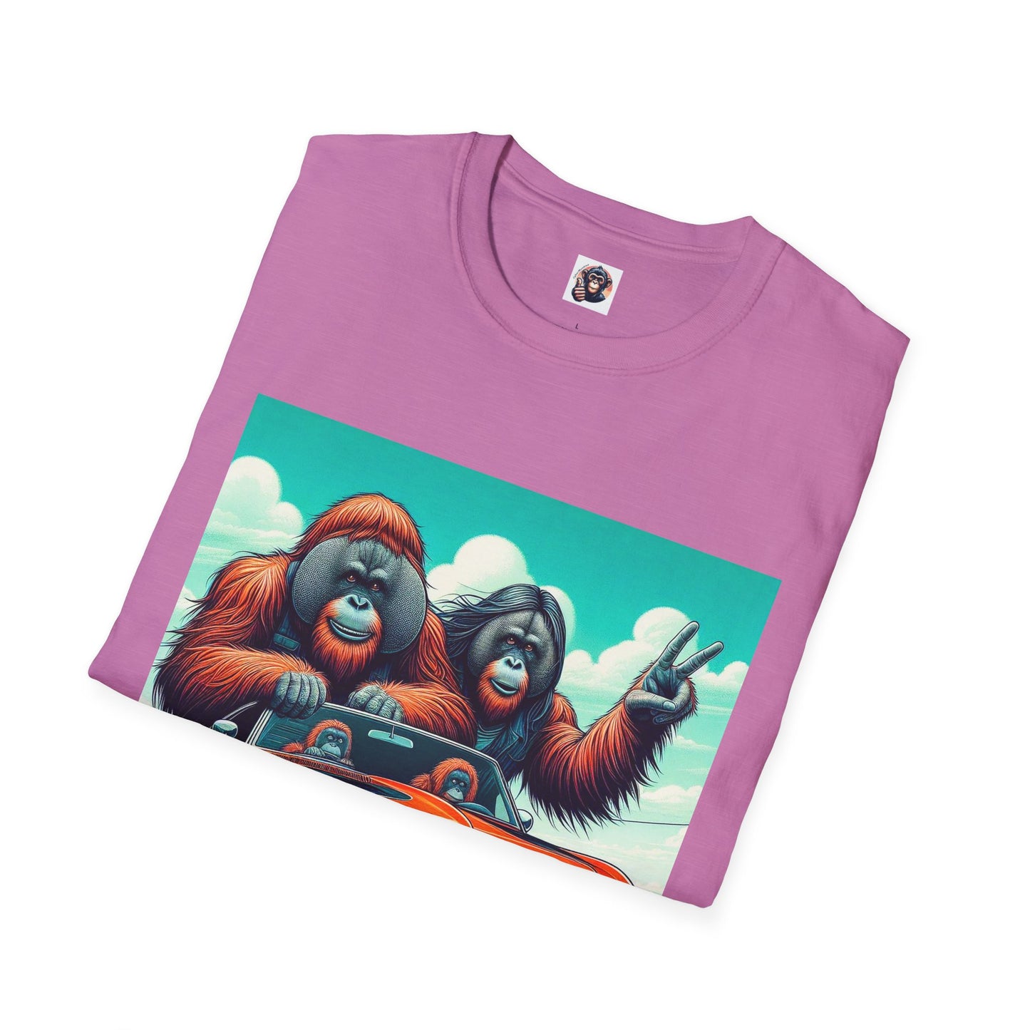 Wacky Orangutans T-Shirt Printify   