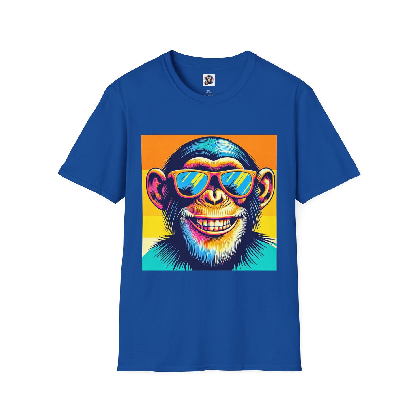 Chimp T-Shirt Printify XS Royal 