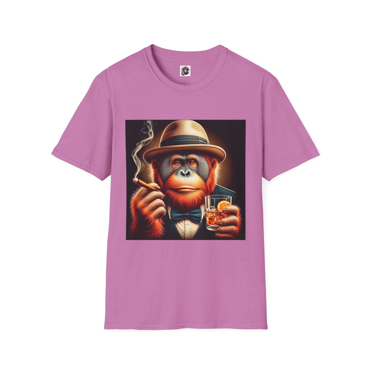 Orangutans T-Shirt Printify S Heather Radiant Orchid 