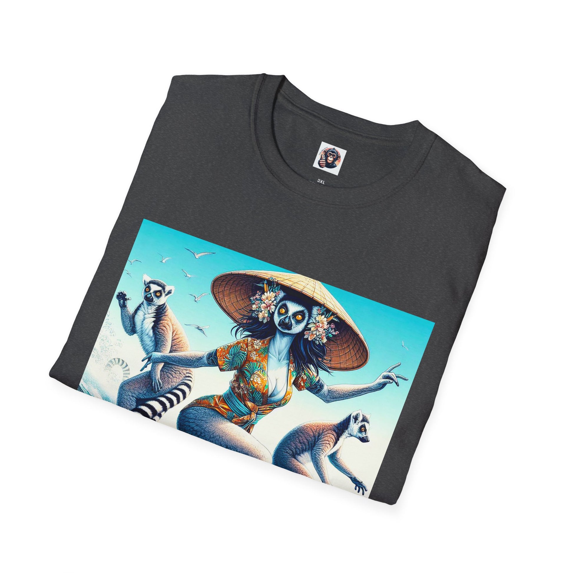 Lemurs ocean party T-Shirt Printify