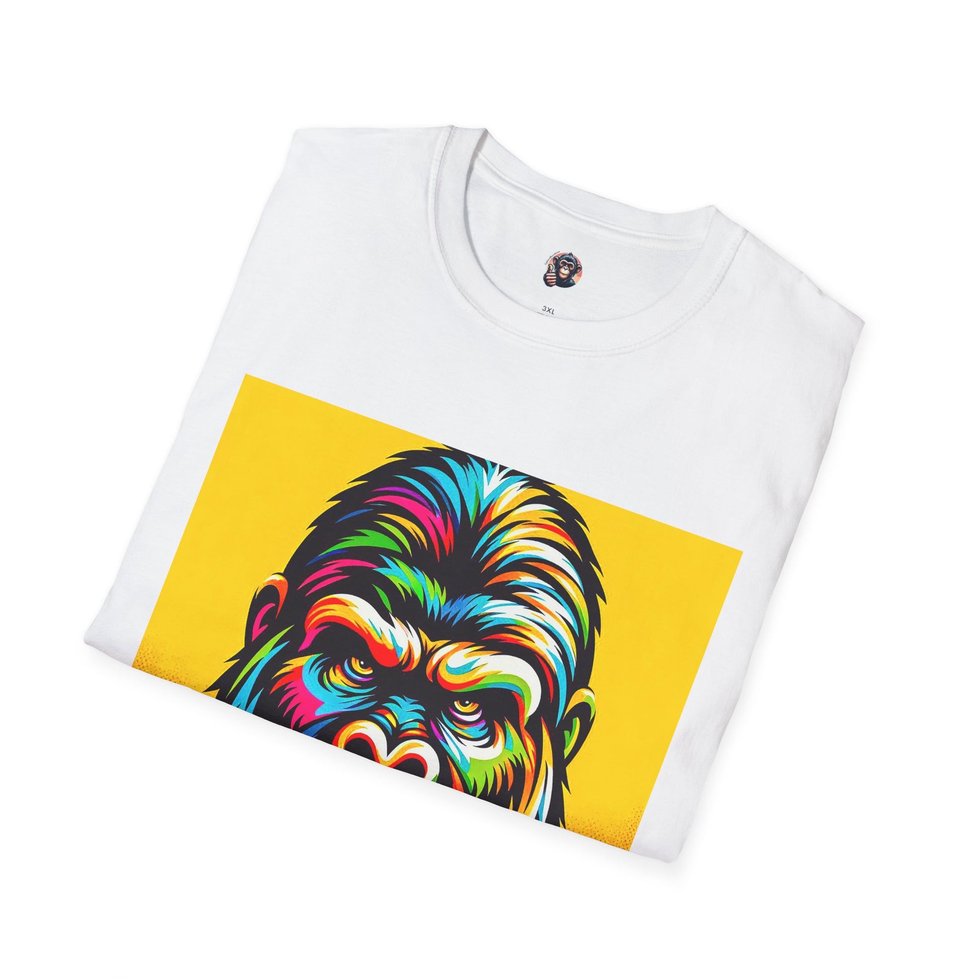 Gorilla T-Shirt Printify   