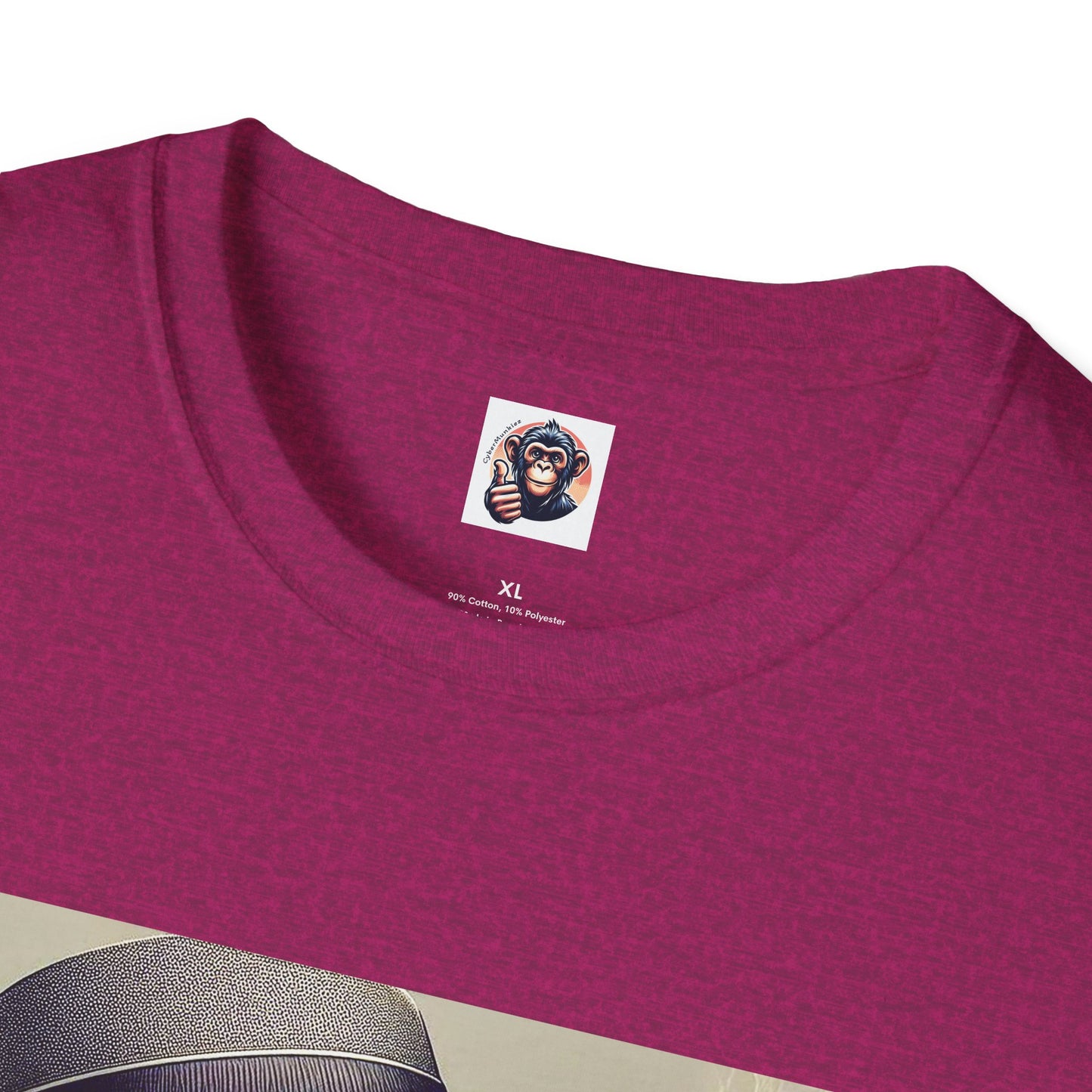 Chimp smoking shirt