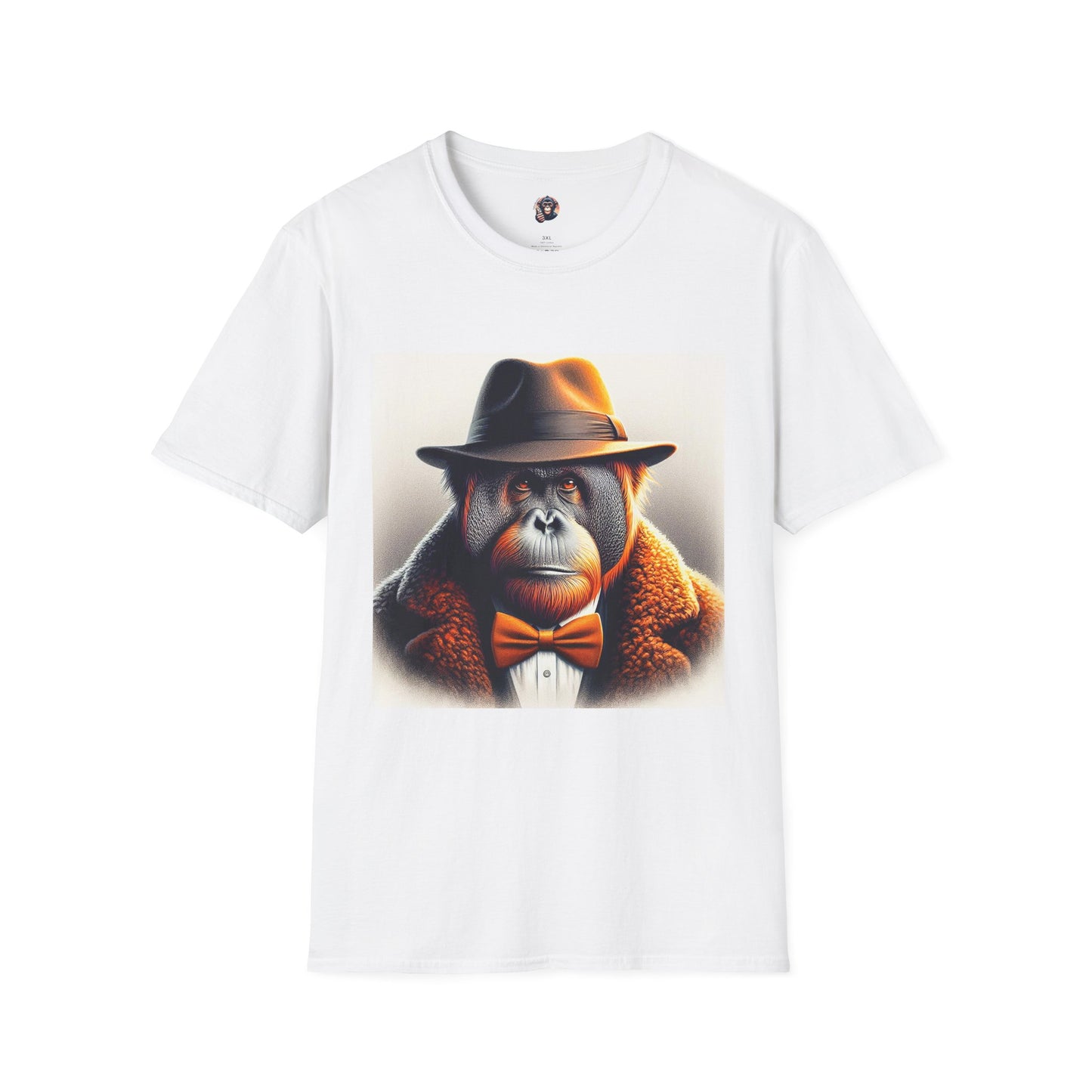 Orangutans T-Shirt Printify S White 