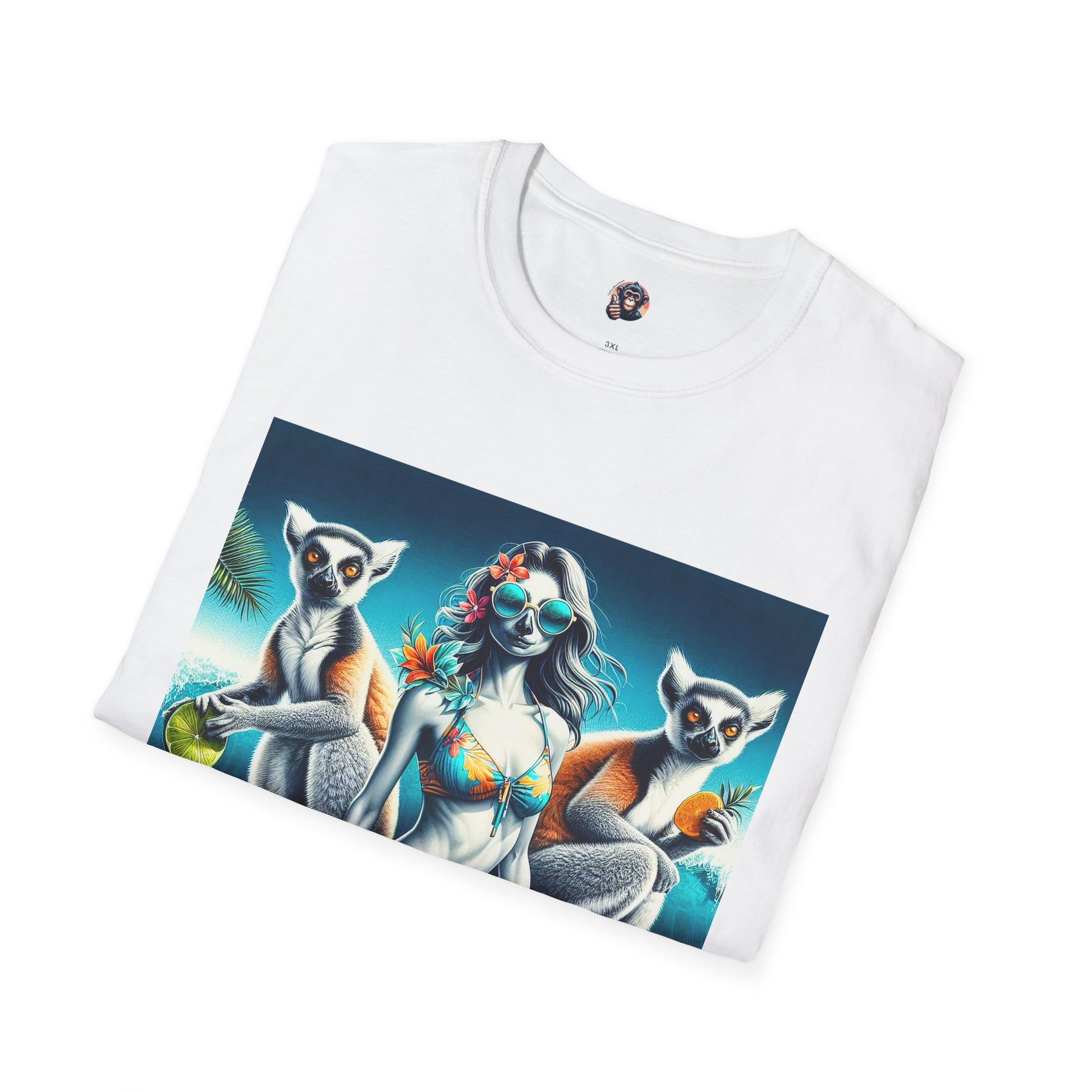 Lemurs T-Shirt Printify   