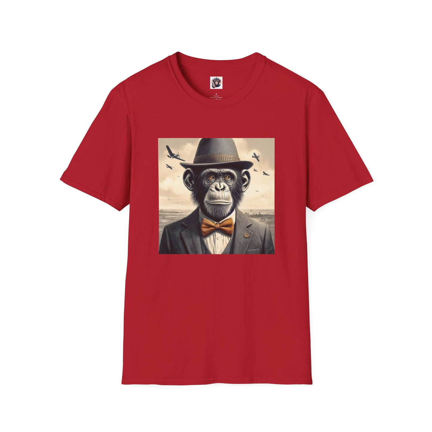 Bonobo T-Shirt Printify S Cherry Red 