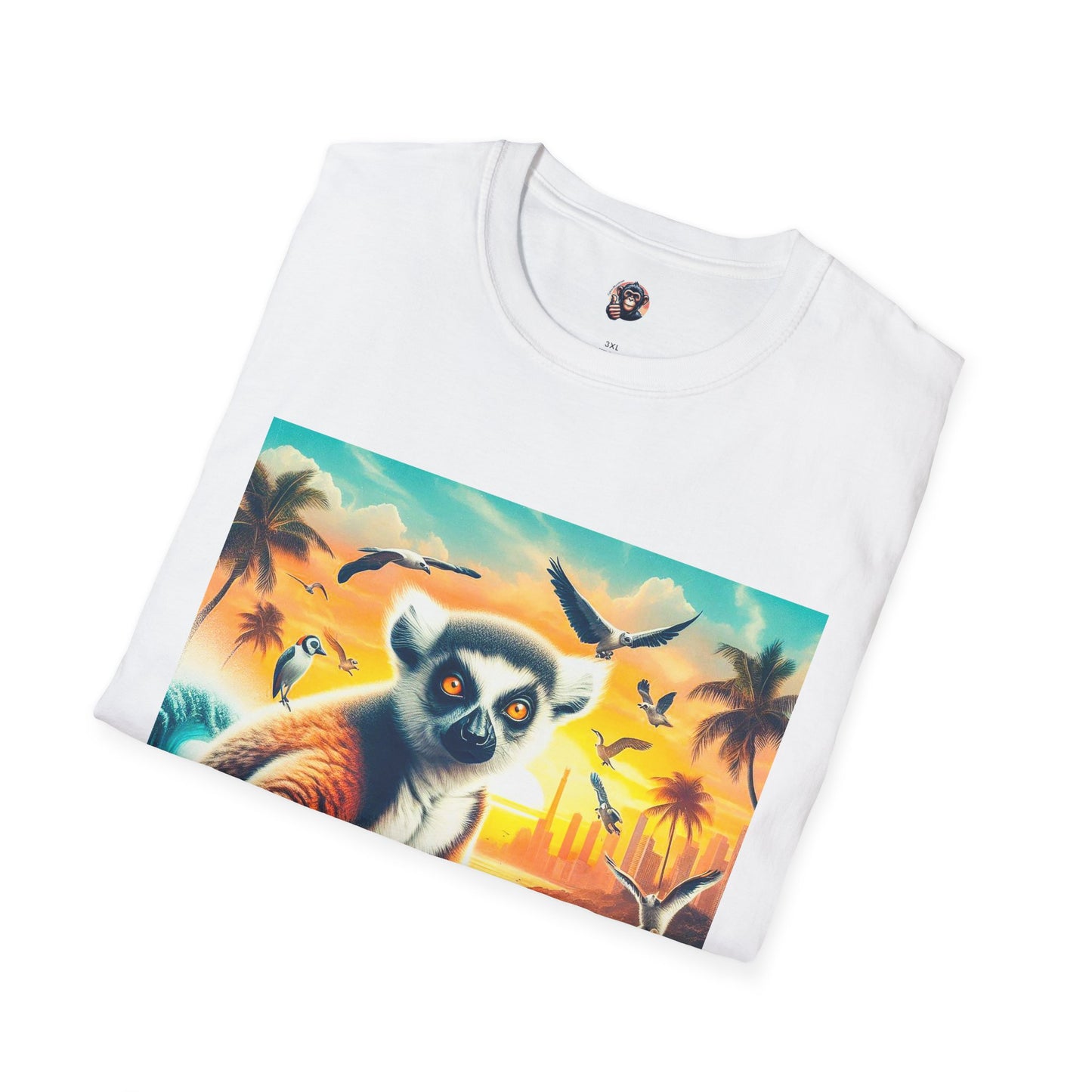 Lemurs T-Shirt Printify   