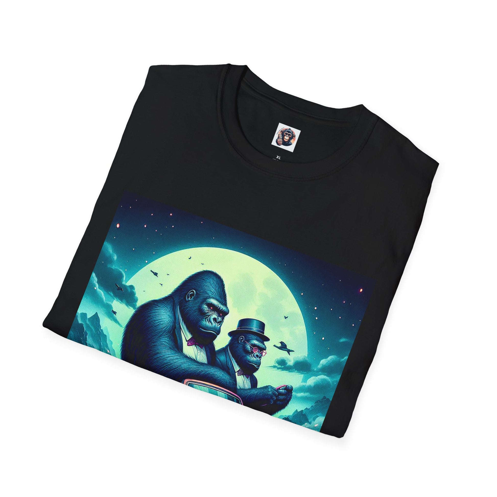 Wacky Gorilla T-Shirt Printify   